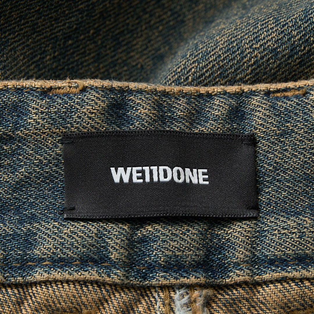 WE11DONE WE11DONE Men's Distressed Patch Jeans Size US 36 / EU 52 - 7 Thumbnail