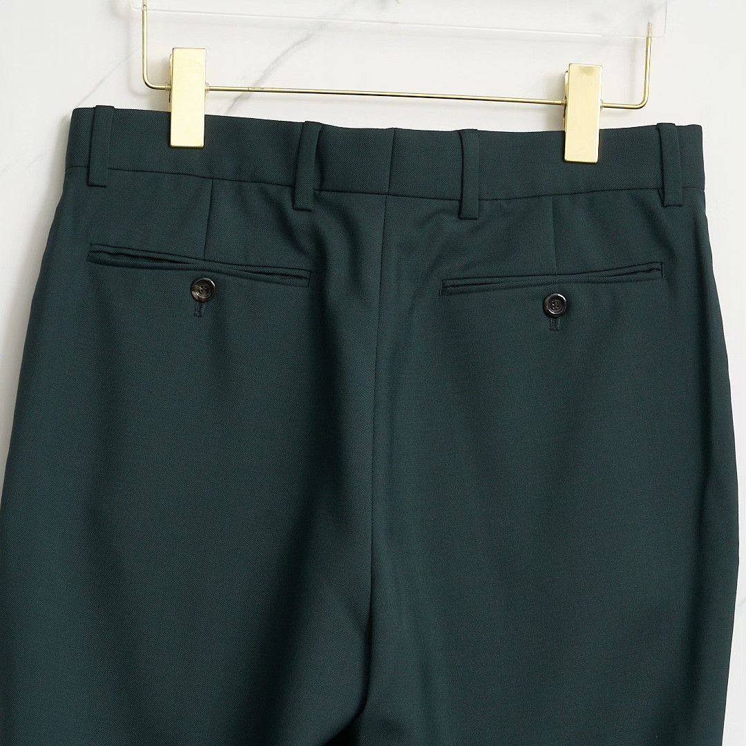 Gucci Gucci Men's Dark Green Striped Trousers Size US 30 / EU 46 - 5 Thumbnail
