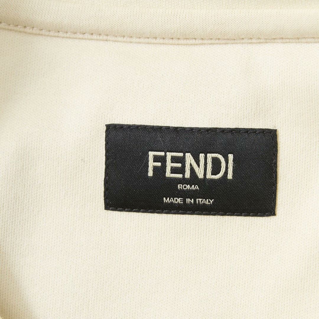 Fendi Fendi Men's Letter Embroidery T-Shirt Size US L / EU 52-54 / 3 - 6 Thumbnail