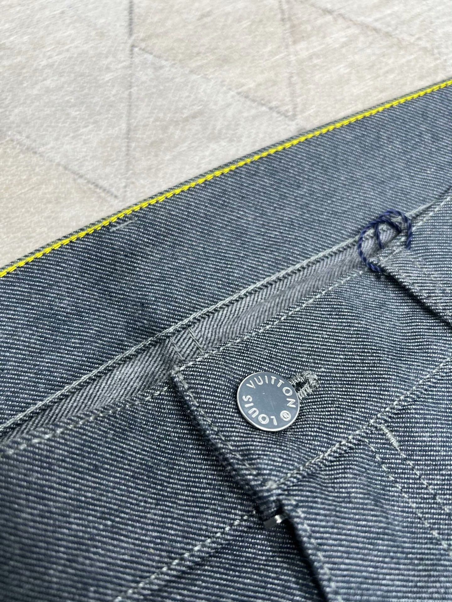Louis Vuitton LV Colorblock Jeans Size US 31 - 4 Thumbnail