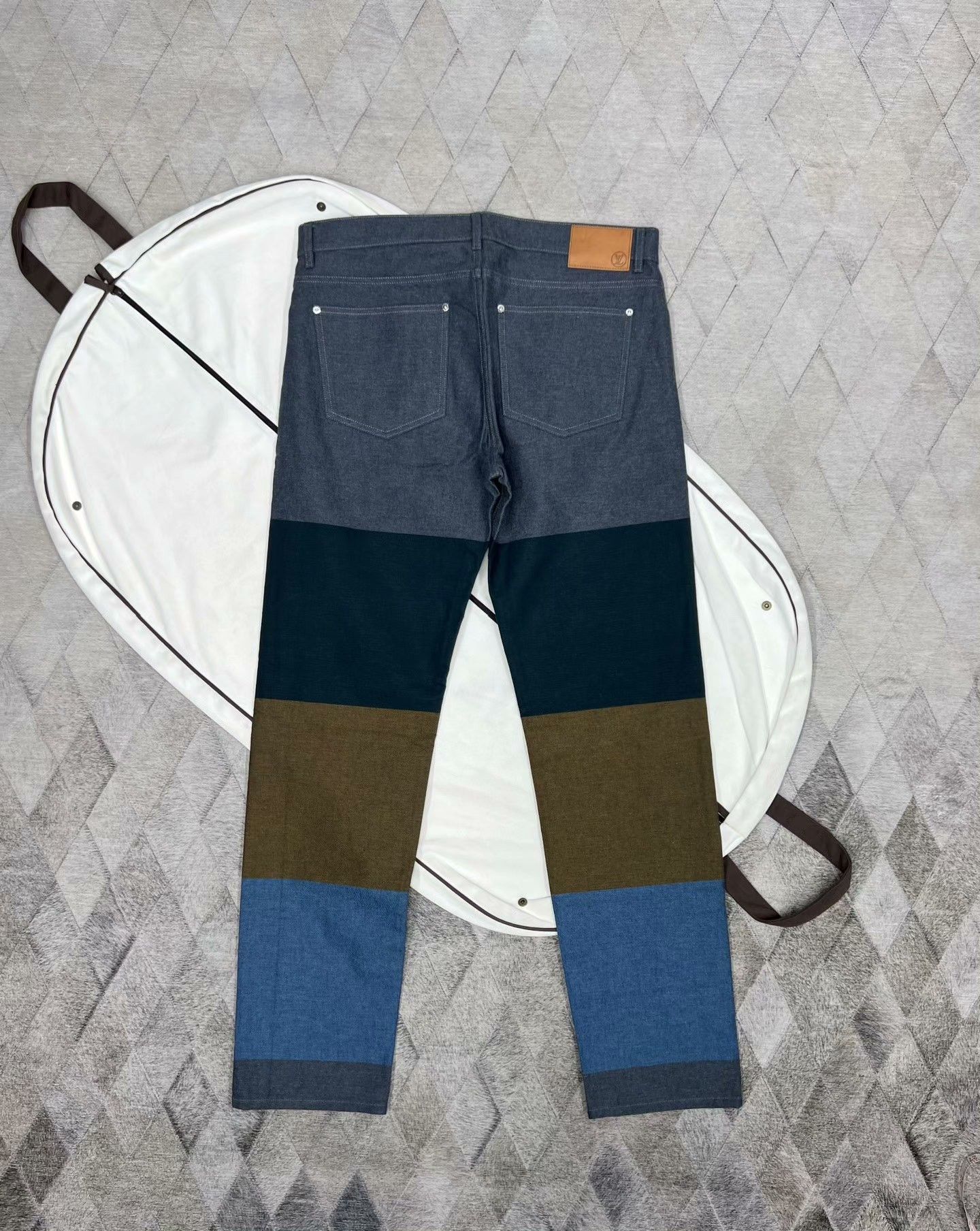 Louis Vuitton LV Colorblock Jeans Size US 31 - 5 Thumbnail