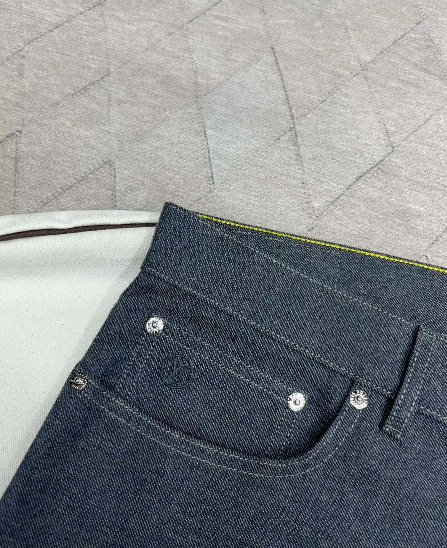 Louis Vuitton LV Colorblock Jeans Size US 31 - 3 Thumbnail
