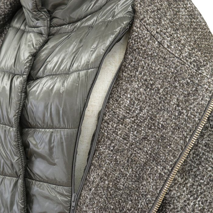 Other Other Herno Wool Combination Down Coat Textile Outerwear DUTY FREE for USA Size ONE SIZE - 5 Thumbnail