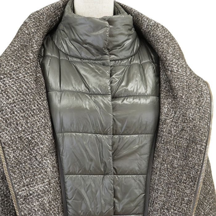 Other Other Herno Wool Combination Down Coat Textile Outerwear DUTY FREE for USA Size ONE SIZE - 3 Thumbnail
