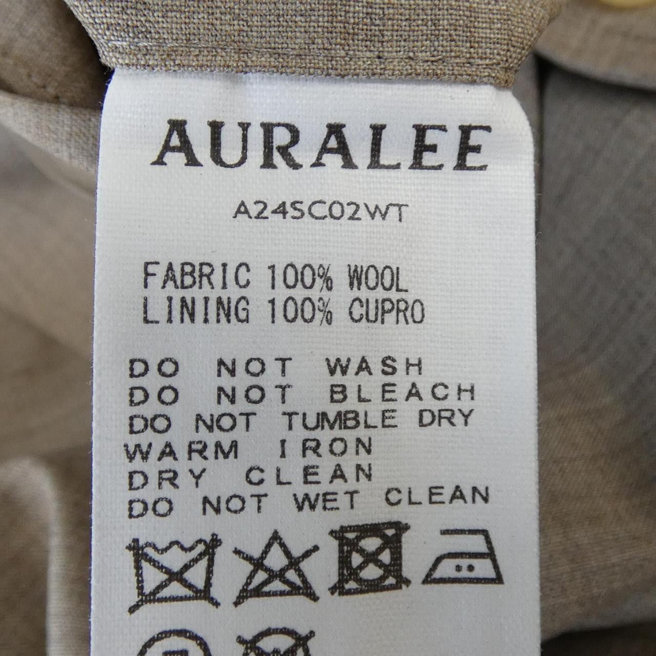 Other Other AURALEE Wool Coat Others Outerwear A24SC02WT DUTY FREE for USA Size ONE SIZE - 3 Thumbnail