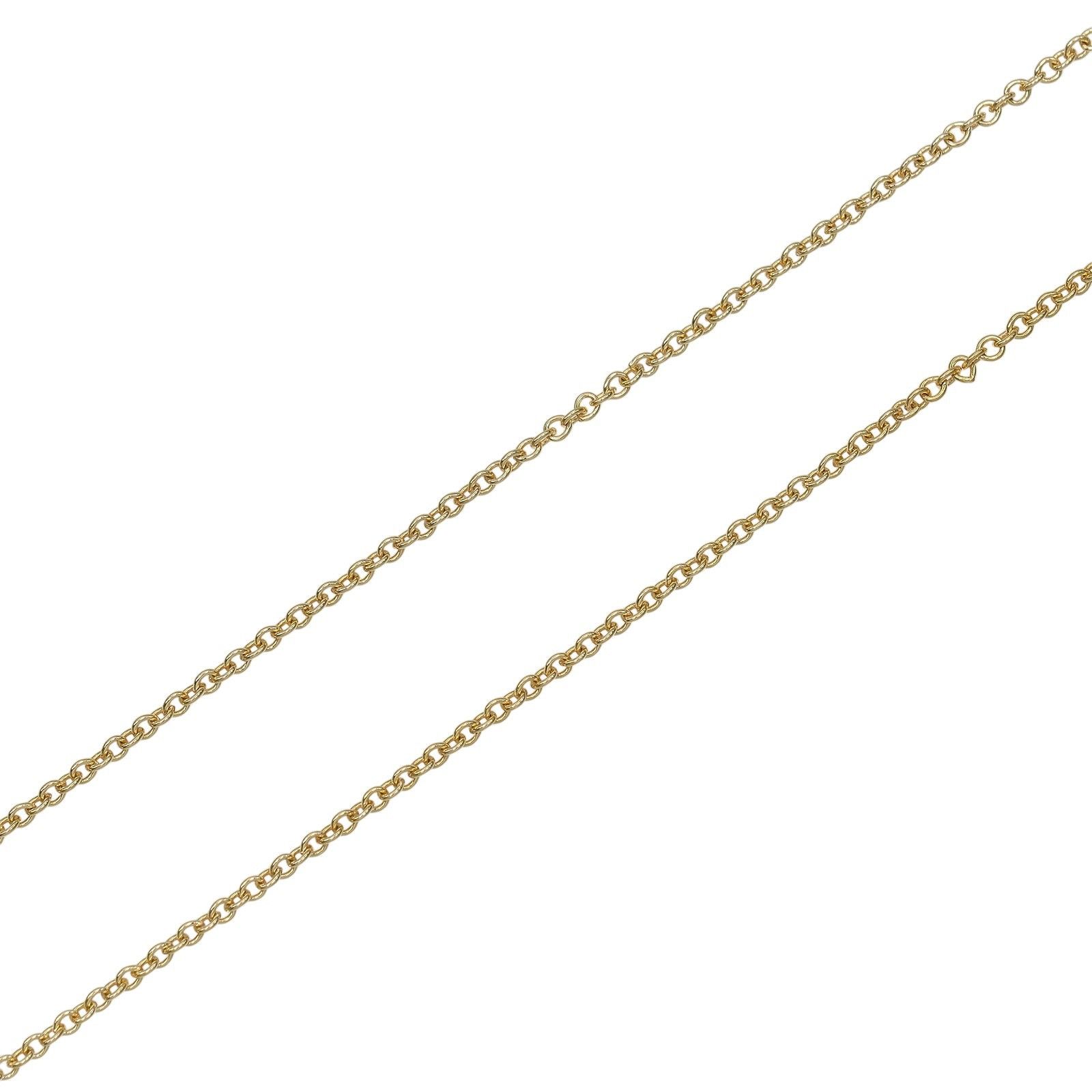 Tiffany & Co. Tiffany & Co. Tiffany&Co. Bean Au750 Necklace Precious Metal Necklace DUTY FREE for USA Size ONE SIZE - 4 Thumbnail