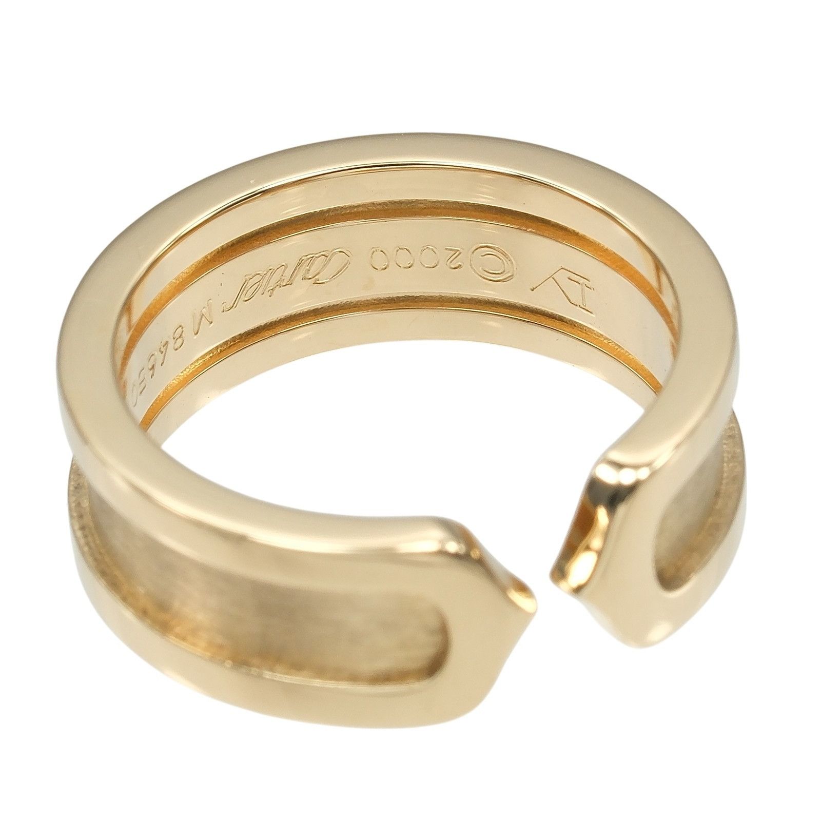 Cartier Cartier Cartier 2C Au750 Ring Size 8 Precious Metal Ring DUTY FREE for USA Size ONE SIZE - 5 Thumbnail