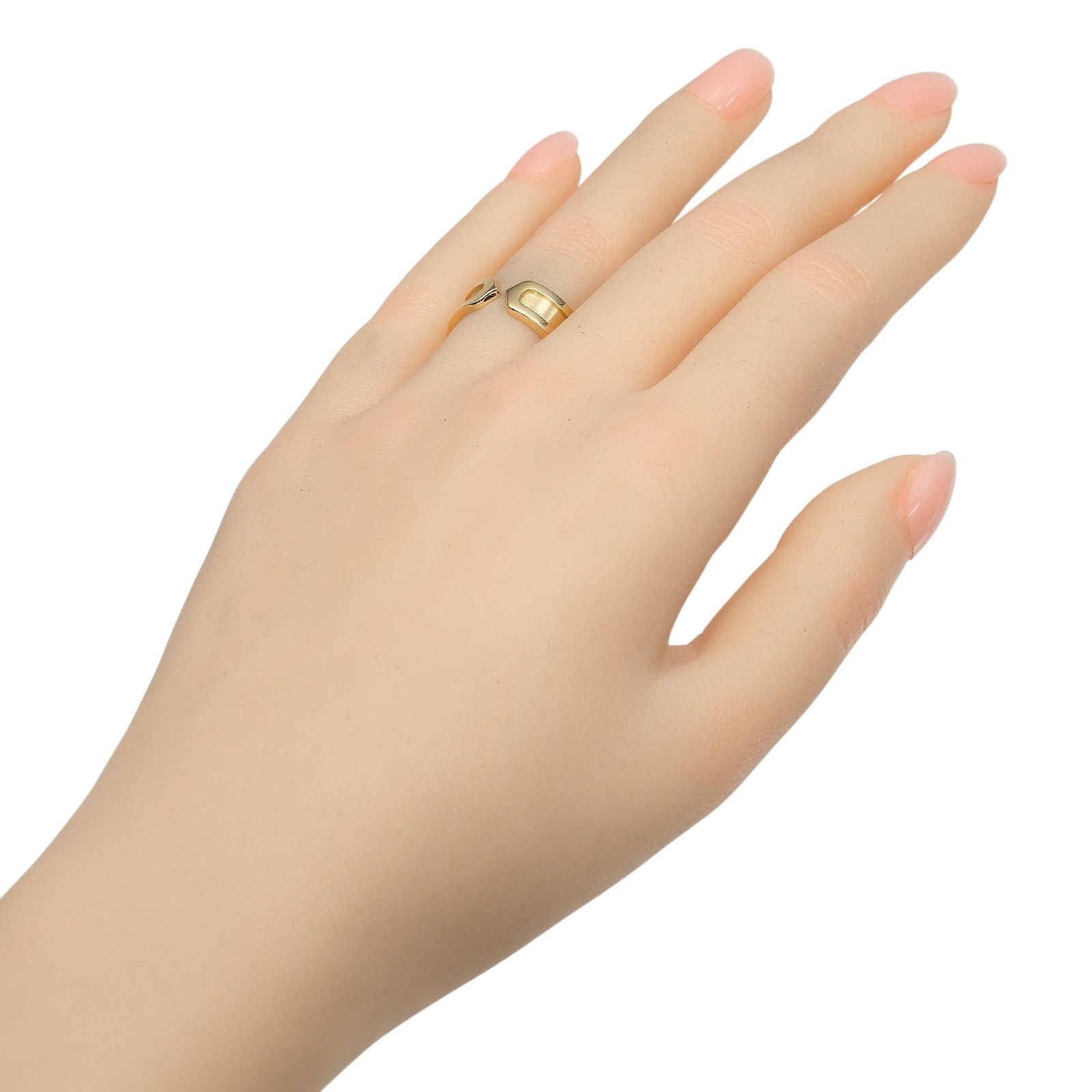 Cartier Cartier Cartier 2C Au750 Ring Size 8 Precious Metal Ring DUTY FREE for USA Size ONE SIZE - 2 Thumbnail