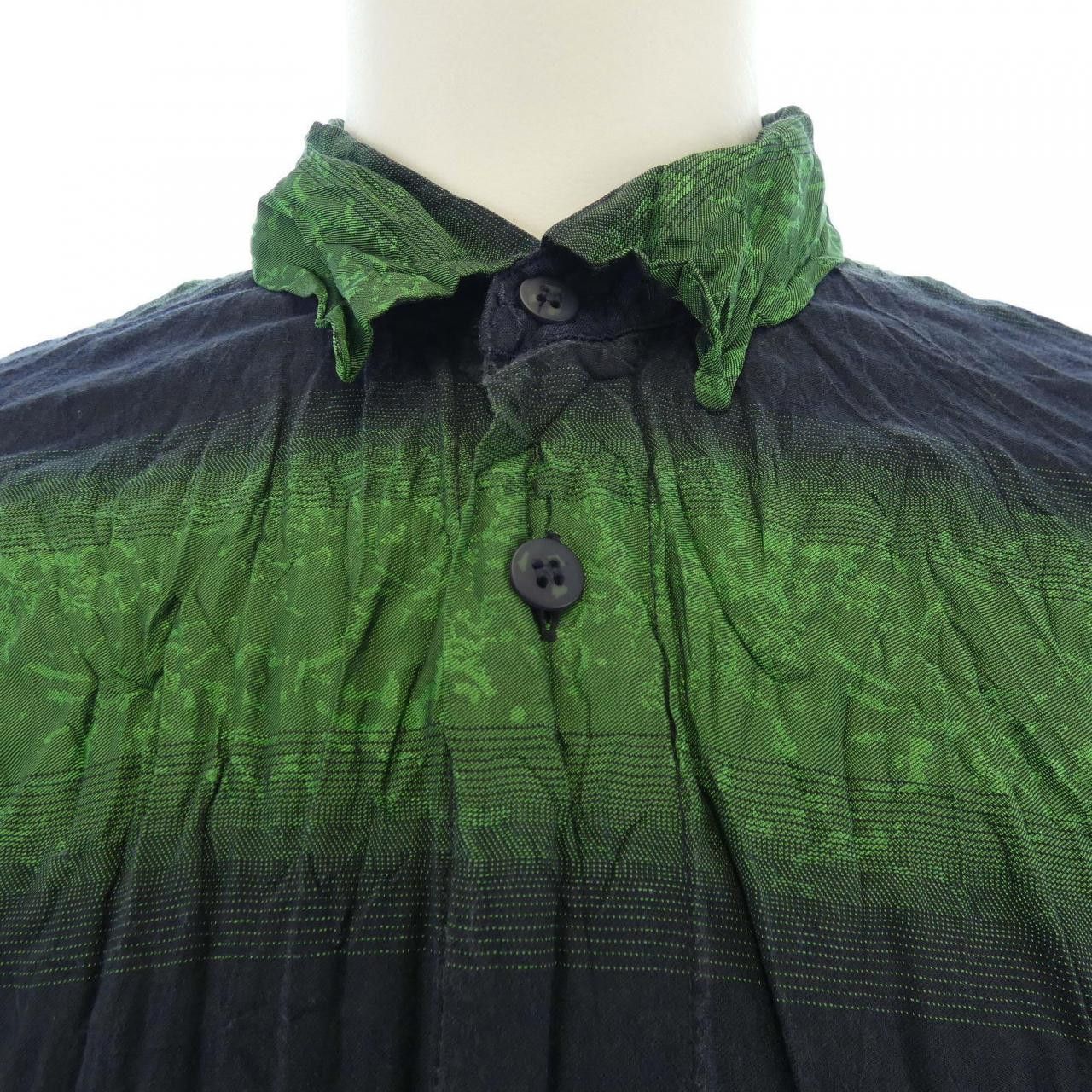 Issey Miyake Issey Miyake Issey Miyake Cotton Shirt Textile Dress Shirt ME91FJ022 DUTY FREE for USA Size ONE SIZE - 5 Thumbnail