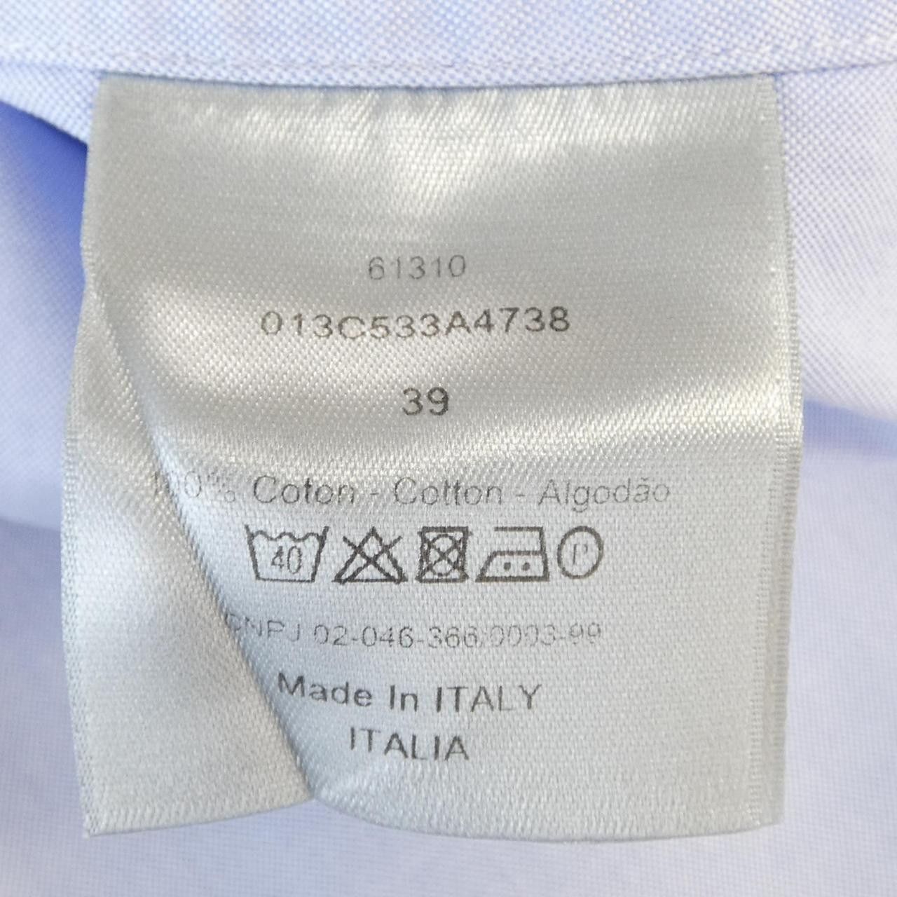 Dior Dior Dior Short Sleeve Shirt Textile Dress Shirt 013C533A4738 DUTY FREE for USA Size ONE SIZE - 3 Thumbnail