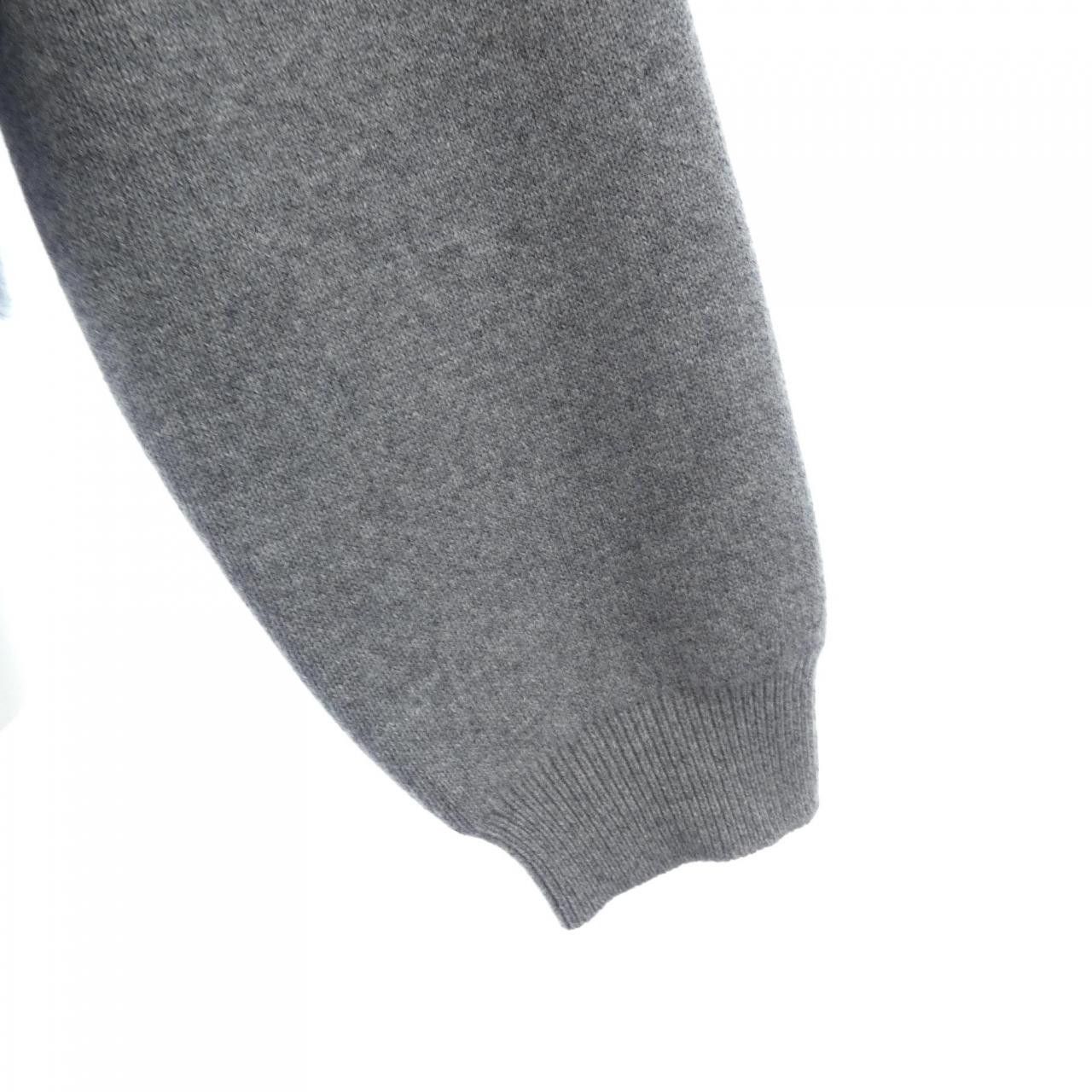 Celine Celine CELINE Triomphe Jacquard Cashmere Blend Knit Textile Tops RY0M40X73 DUTY FREE for USA Size ONE SIZE - 6 Thumbnail