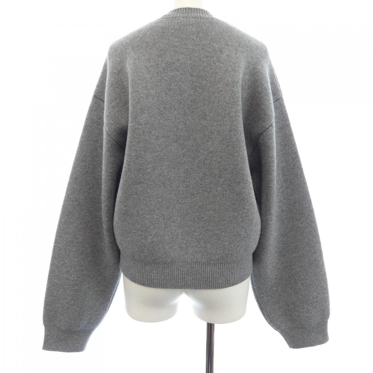 Celine Celine CELINE Triomphe Jacquard Cashmere Blend Knit Textile Tops RY0M40X73 DUTY FREE for USA Size ONE SIZE - 2 Thumbnail
