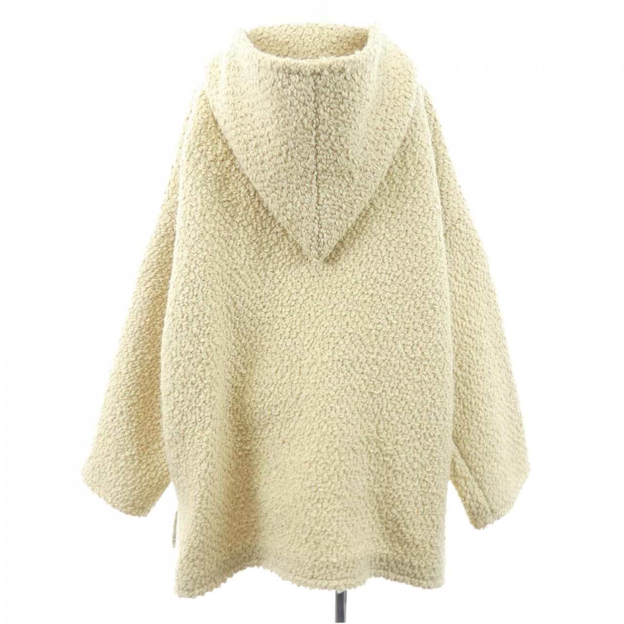 Celine Celine CELINE Wool Short Coat Textile Outerwear 2M662768L DUTY FREE for USA Size ONE SIZE - 2 Thumbnail