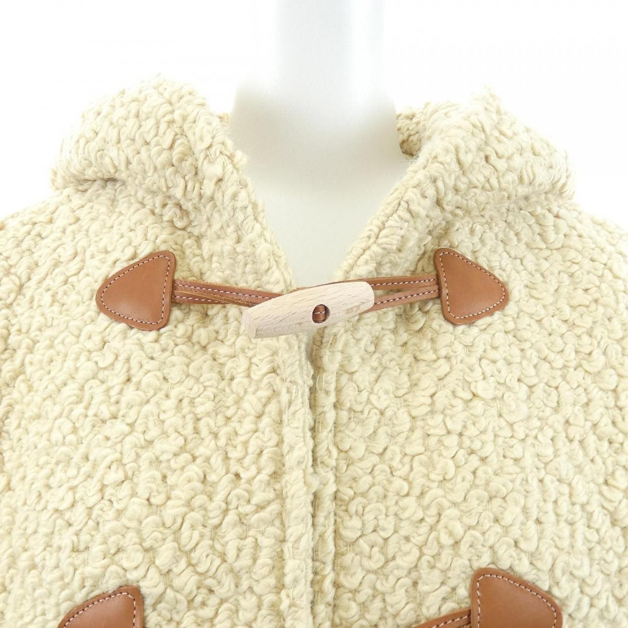 Celine Celine CELINE Wool Short Coat Textile Outerwear 2M662768L DUTY FREE for USA Size ONE SIZE - 5 Thumbnail