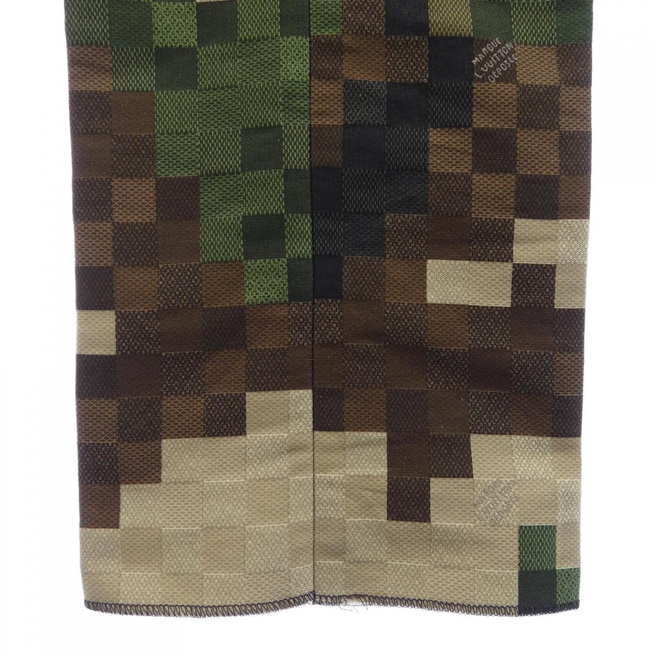 Louis Vuitton Louis Vuitton Louis Vuitton Tailored Cotton Damier Cigarette Pants Textile Pants HQP60WHSB DUTY FREE for USA Size ONE SIZE - 2 Thumbnail