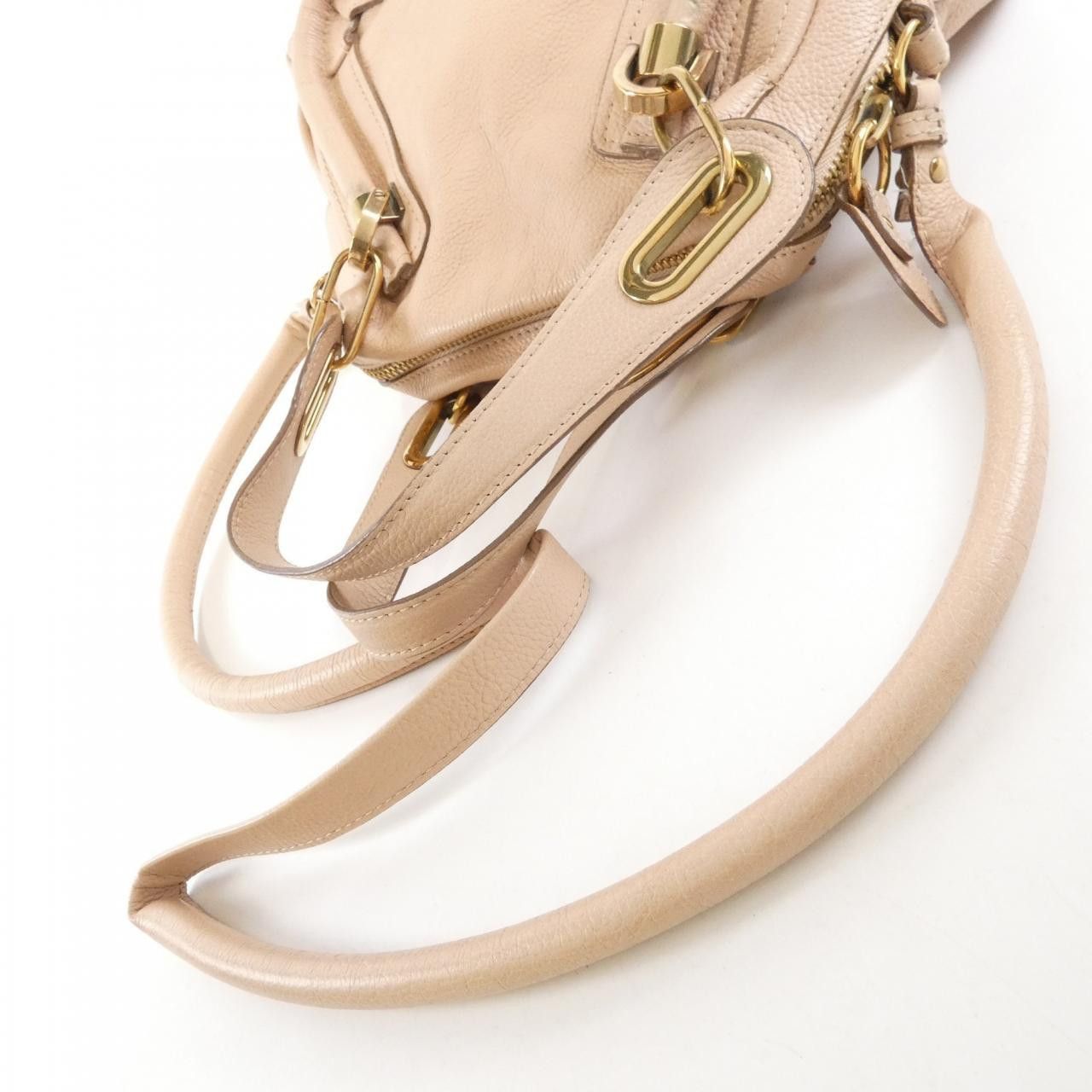 Chloe Chloe Chloe Paraty Calf Shoulder Bag Leather Handbag 3S0024 043 DUTY FREE for USA Size ONE SIZE - 7 Thumbnail