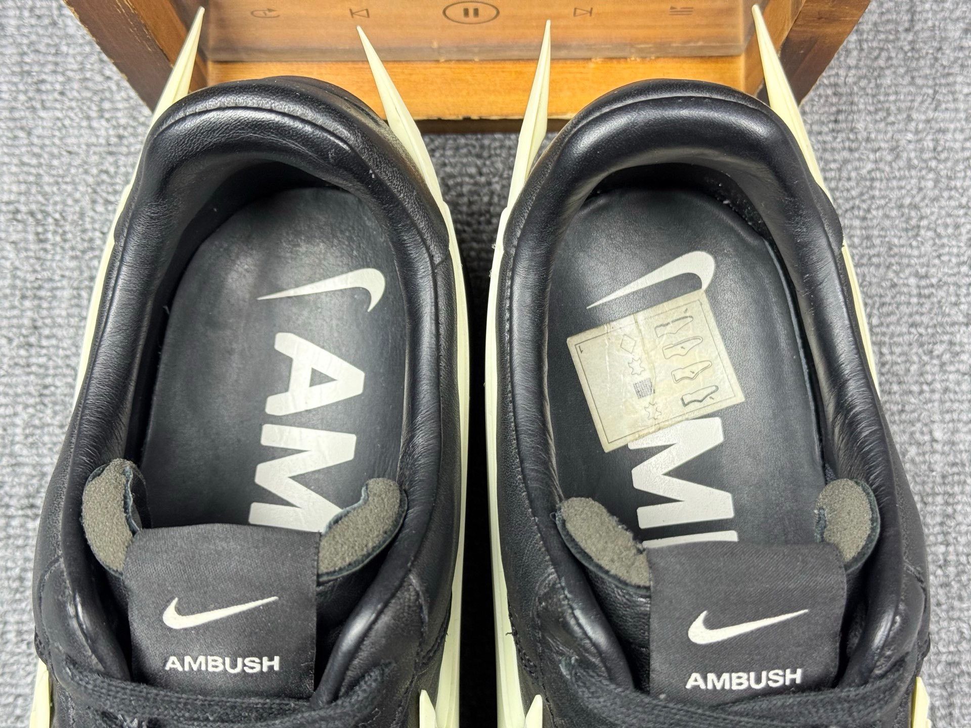 Ambush Design Ambush Design AF1 Black Lowtop Sneakers 12 Men Size US 12 / EU 45 - 9 Thumbnail
