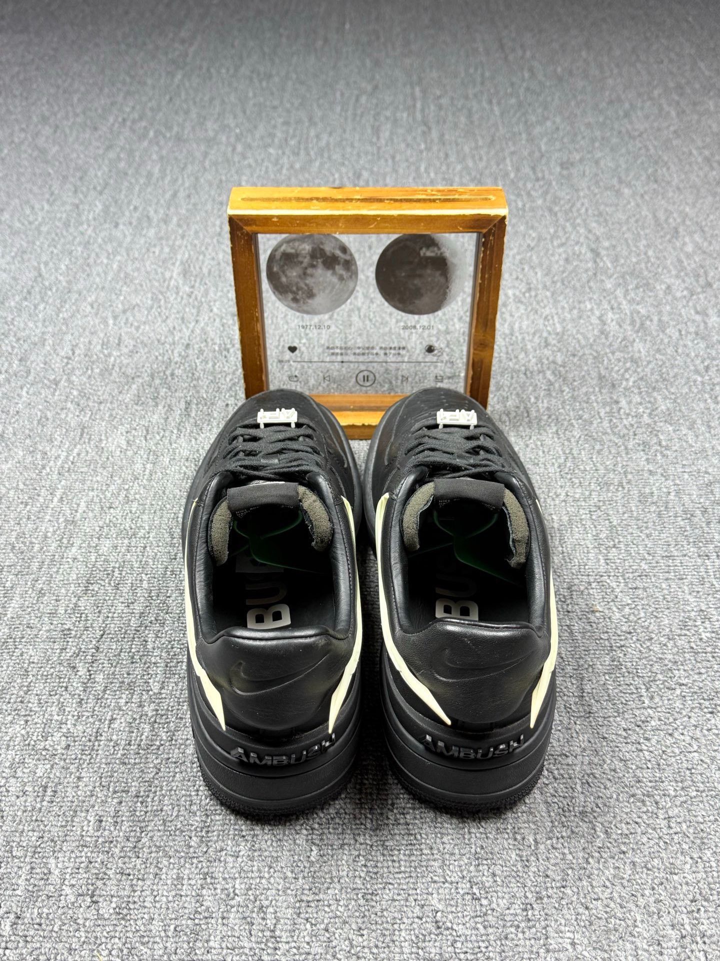Ambush Design Ambush Design AF1 Black Lowtop Sneakers 12 Men Size US 12 / EU 45 - 5 Thumbnail
