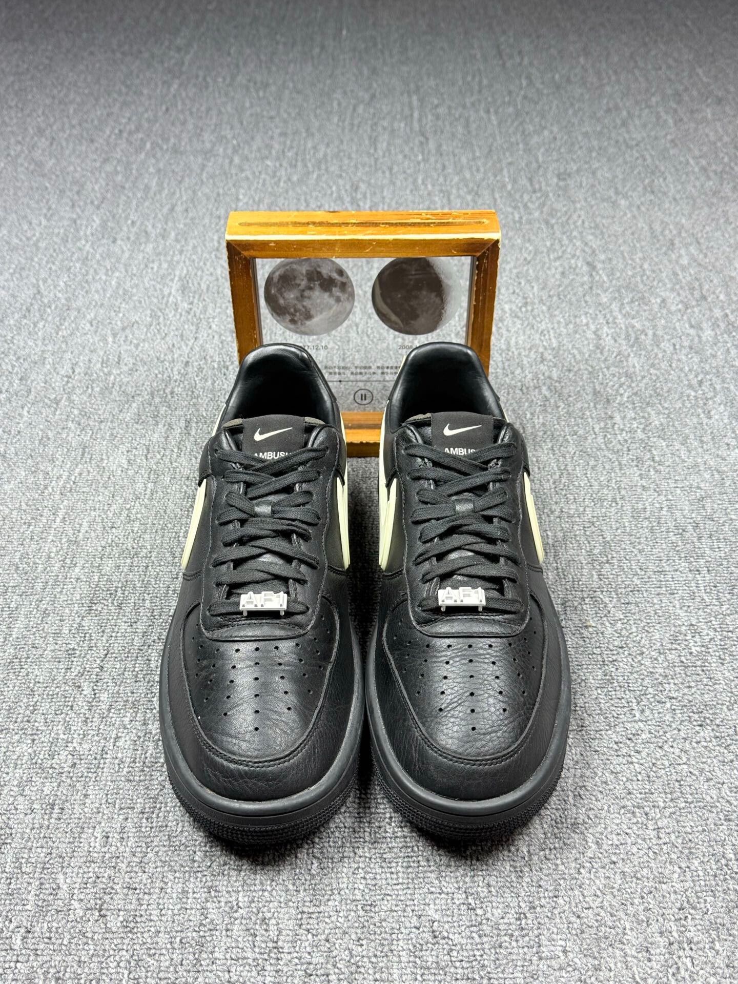 Ambush Design Ambush Design AF1 Black Lowtop Sneakers 12 Men Size US 12 / EU 45 - 4 Thumbnail