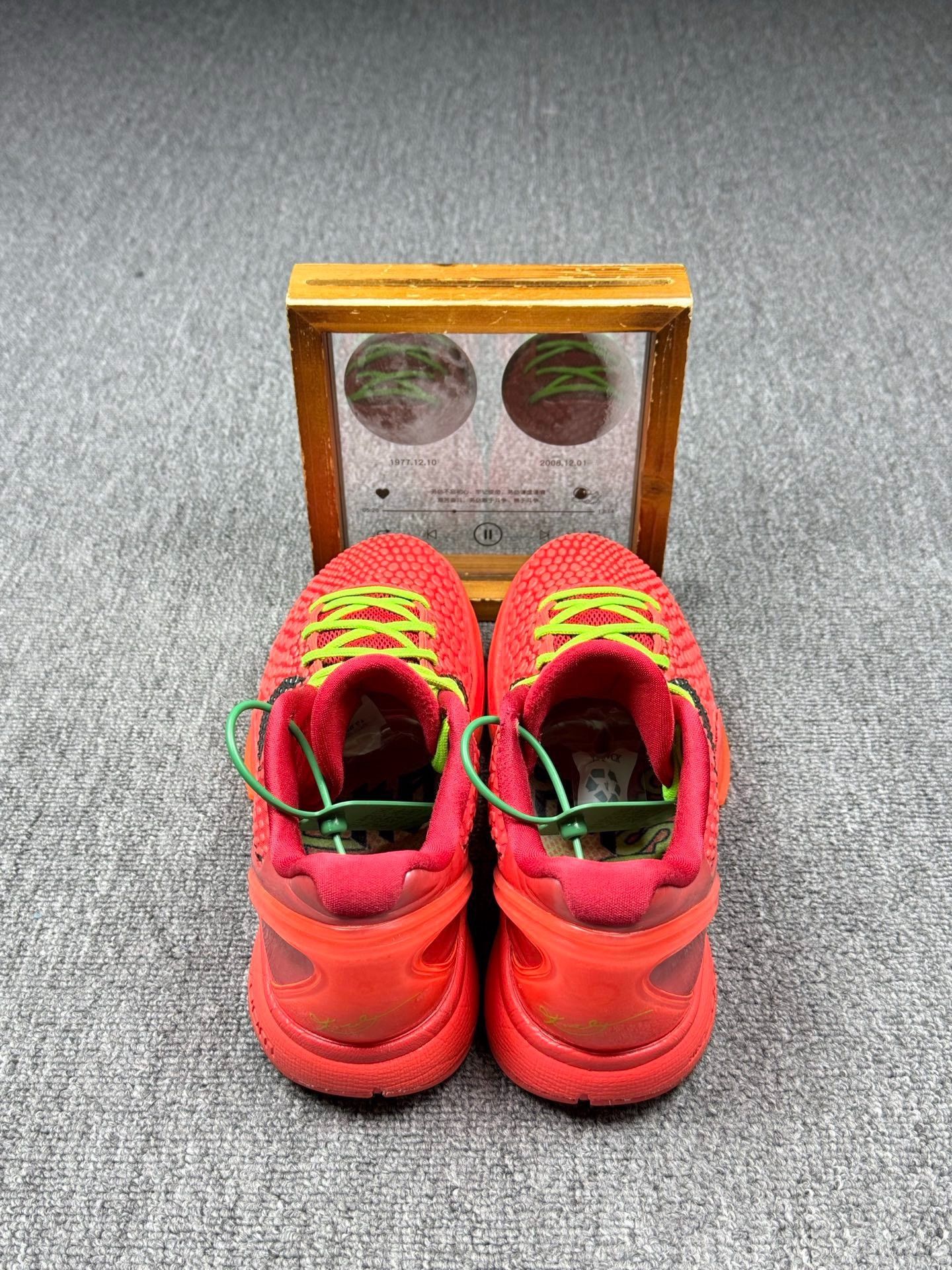 Nike Nike KOBE6 Red Lowtop Sneakers 9 Men Size US 9 / EU 42 - 4 Thumbnail
