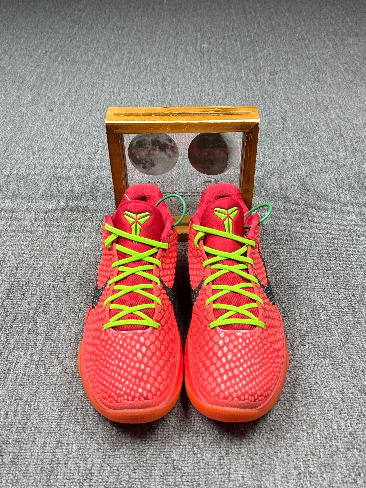 Nike Nike KOBE6 Red Lowtop Sneakers 9 Men Size US 9 / EU 42 - 3 Thumbnail