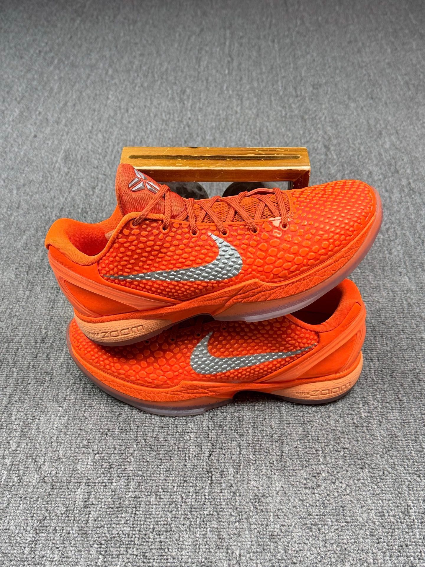 Nike Nike KOBE6 Orange Lowtop Sneakers 9 Men Size US 9 / EU 42 - 2 Thumbnail