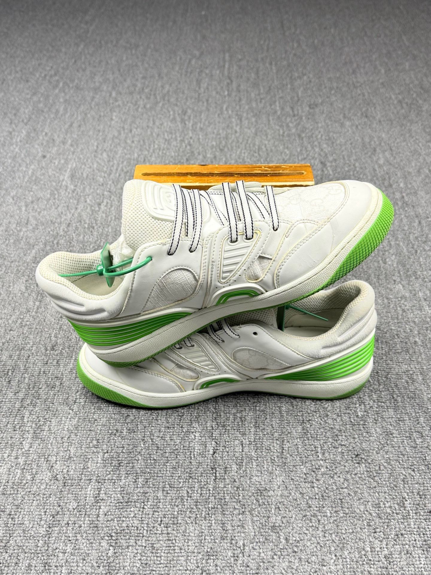 Gucci Gucci Green Lowtop Sneakers 7.5 Men Size US 7.5 / EU 40-41 - 3 Thumbnail