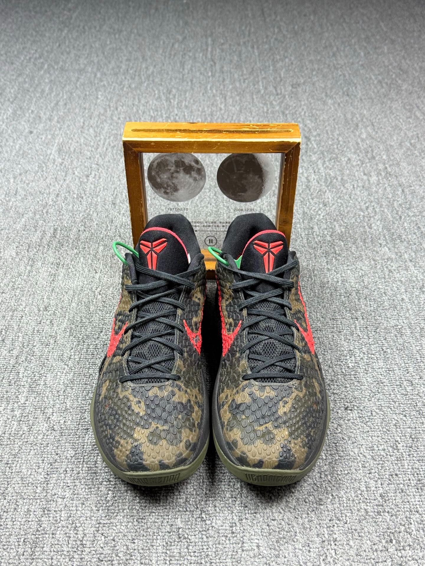 Nike Nike KOBE6 Camo Black Lowtop Sneakers 8 Men Size US 8 / EU 41 - 4 Thumbnail