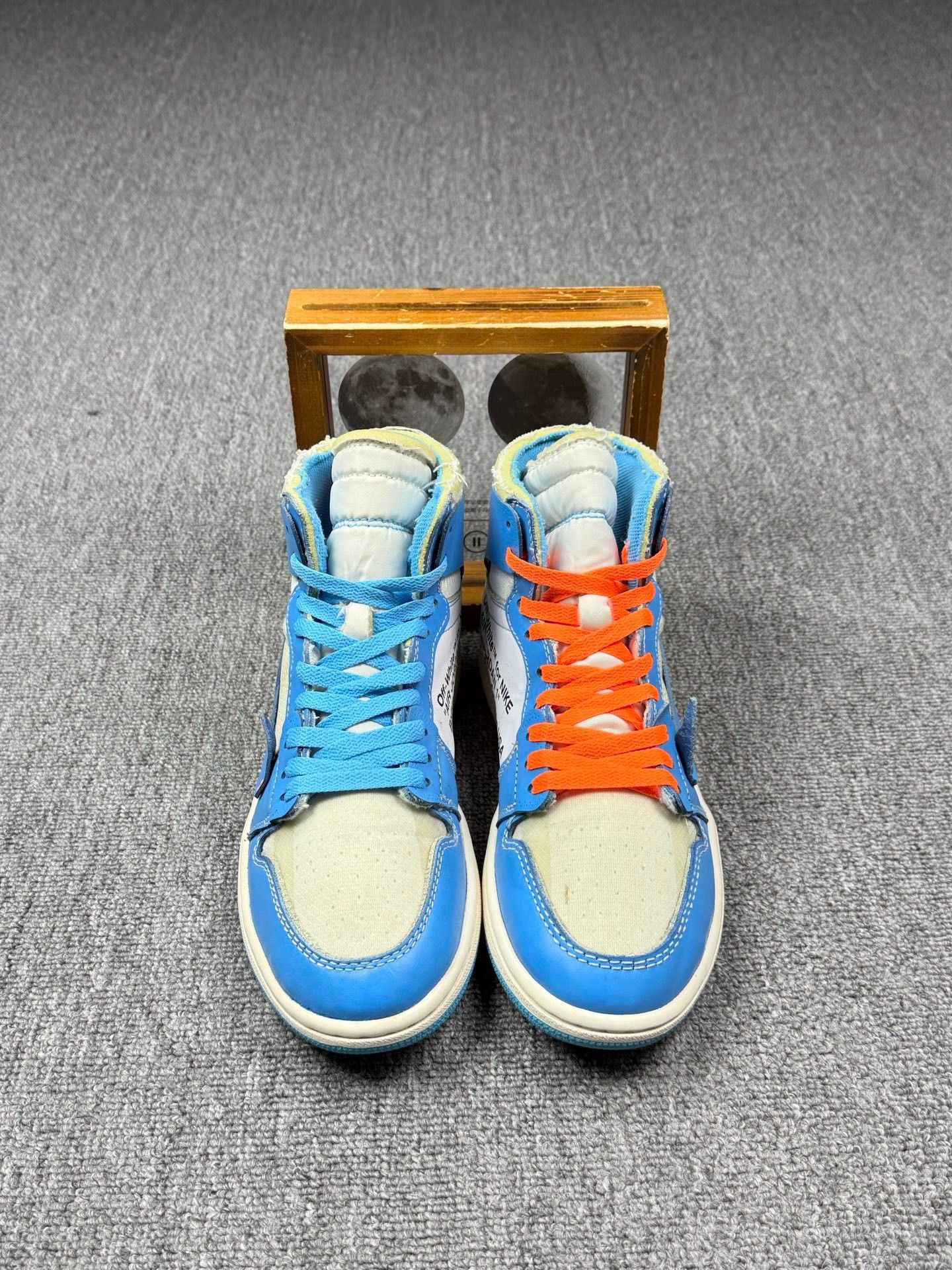 Nike Nike AJ1 Blue Lowtop Sneakers 7 Men Size US 7 / EU 40 - 4 Thumbnail