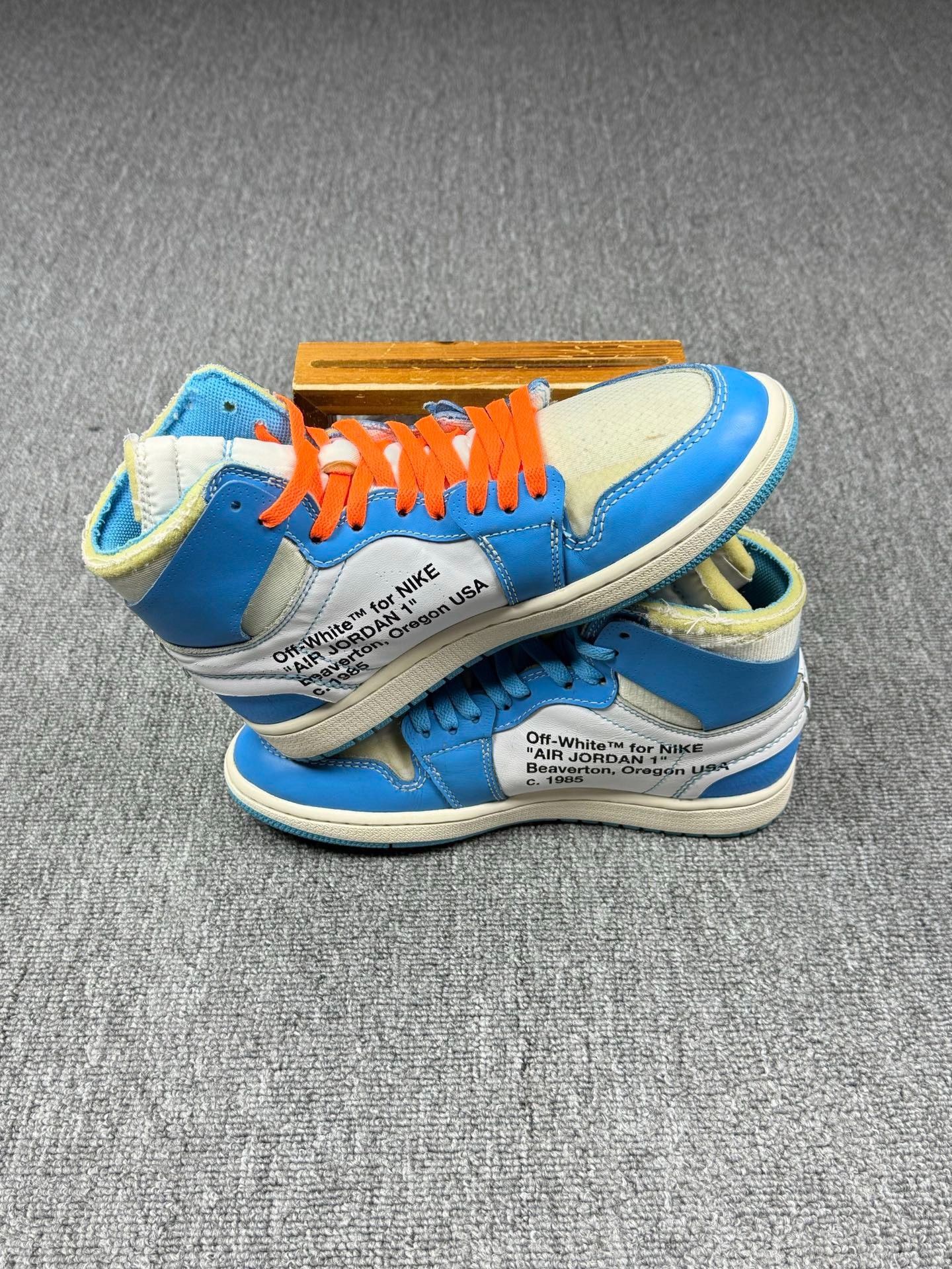 Nike Nike AJ1 Blue Lowtop Sneakers 7 Men Size US 7 / EU 40 - 3 Thumbnail