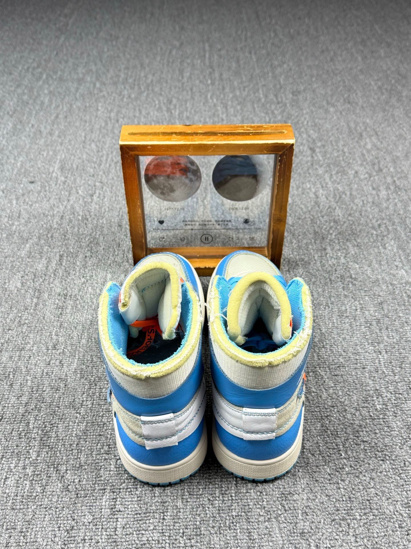Nike Nike AJ1 Blue Lowtop Sneakers 7 Men Size US 7 / EU 40 - 5 Thumbnail