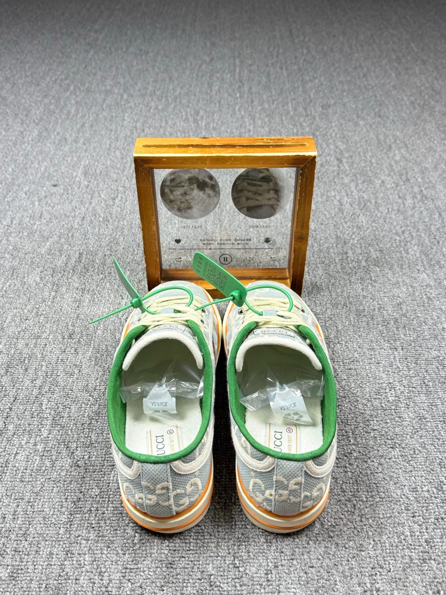 Gucci Gucci Tennis Blue Lowtop Sneakers 8 Men Size US 8 / EU 41 - 5 Thumbnail