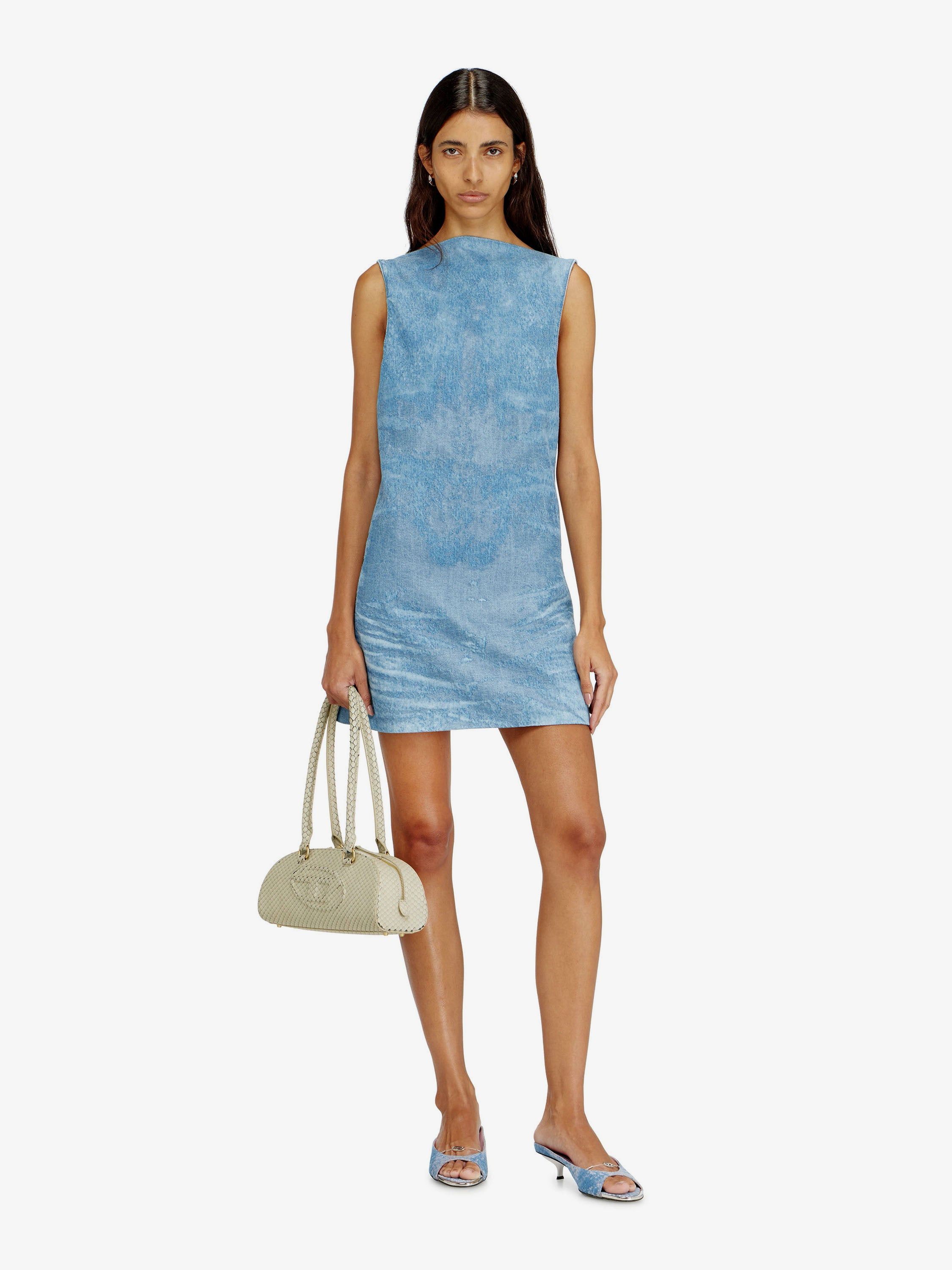 Diesel De-Selune-Fsi Denim Dress Size M / US 6-8 / IT 42-44 - 2 Thumbnail