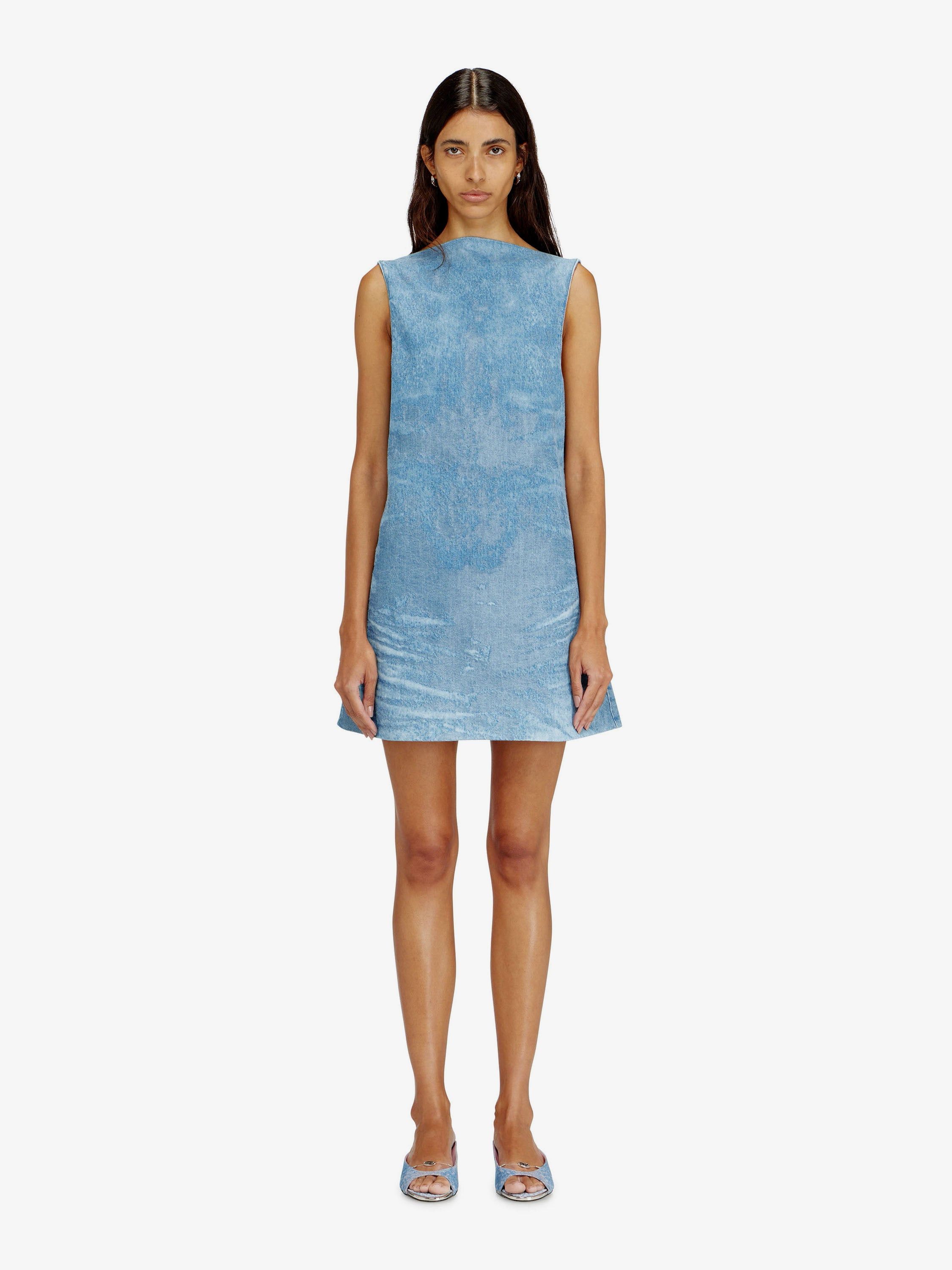 Diesel De-Selune-Fsi Denim Dress Size S / US 4 / IT 40 - 3 Thumbnail