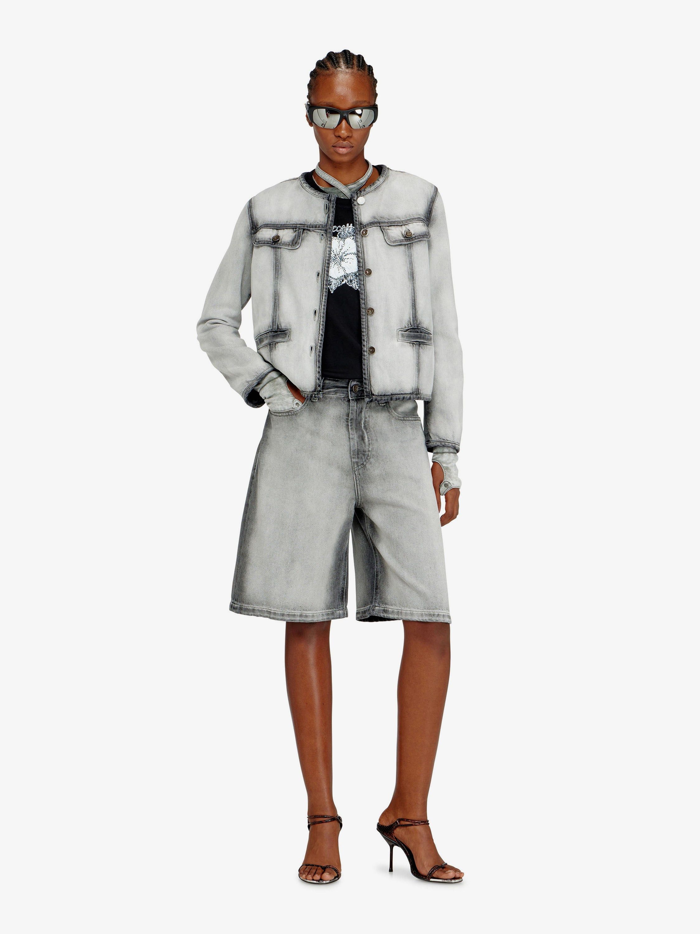 Diesel De-Grafy-Fsi Cotton And Lyocell Jacket Size M / US 6-8 / IT 42-44 - 2 Thumbnail