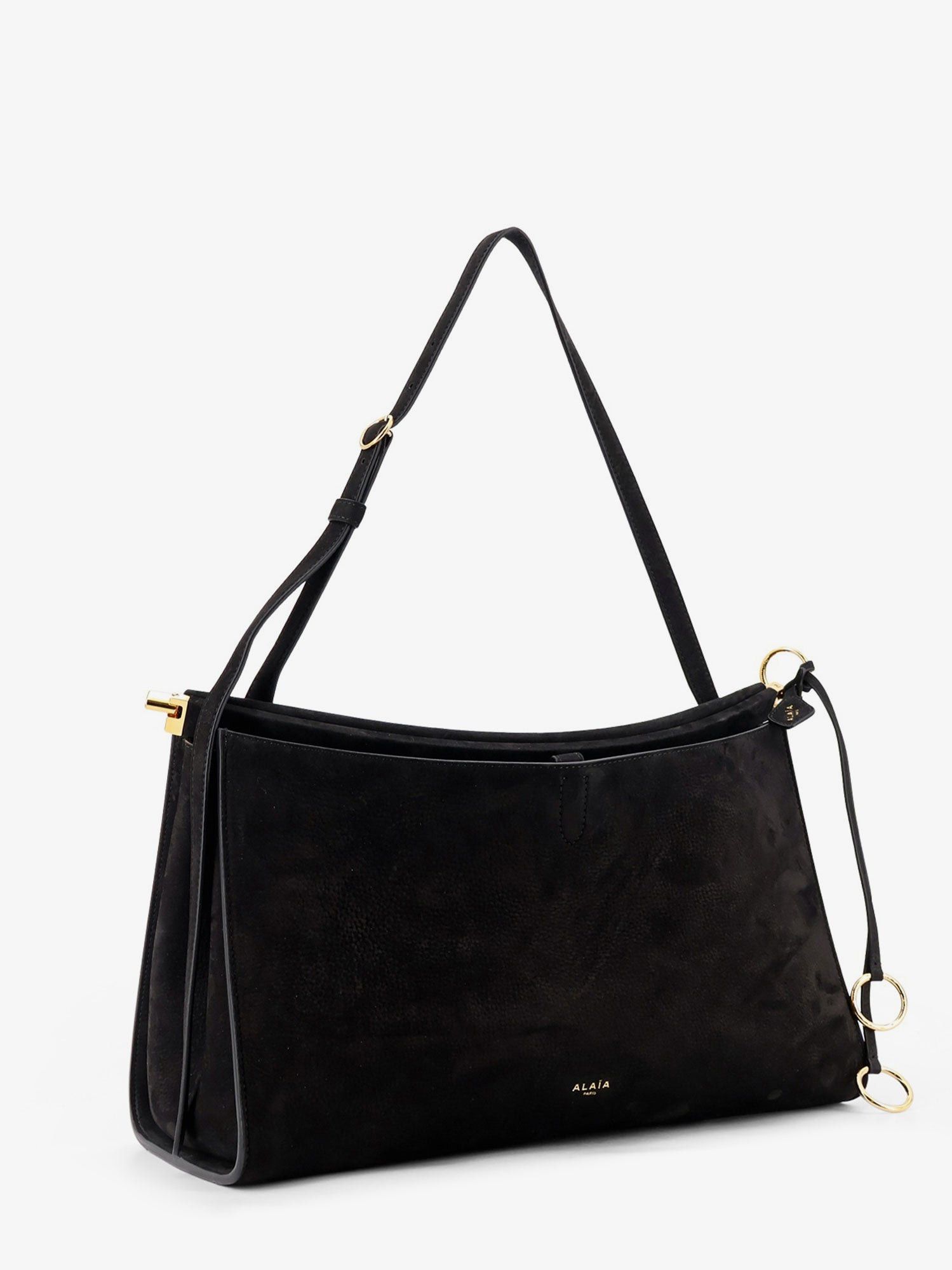 Alaia Le Click Pocket 35 Nabuk Shoulder Bag Size ONE SIZE - 3 Thumbnail