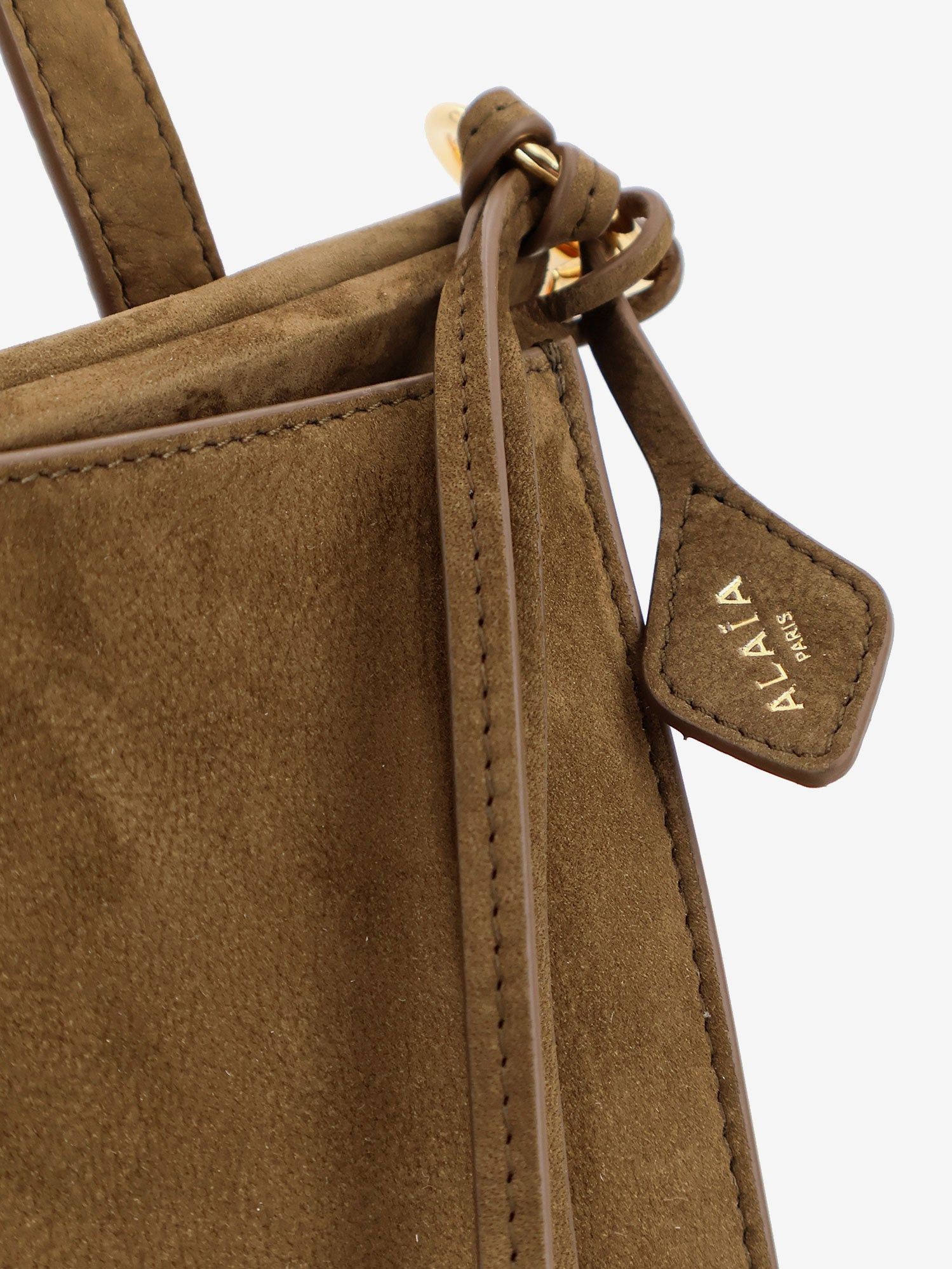 Alaia Le Click Pocket 35 Nabuck Shoulder Bag Size ONE SIZE - 5 Thumbnail