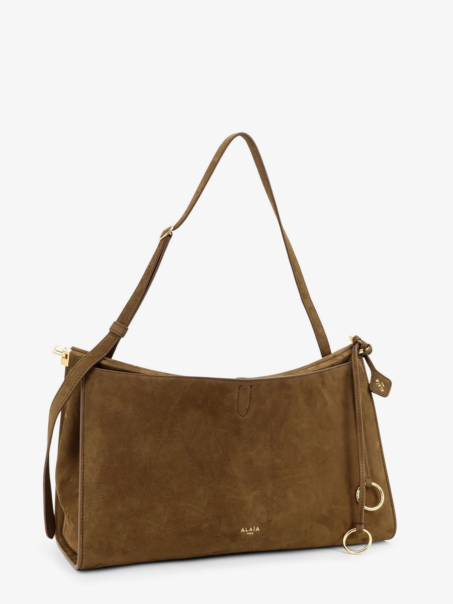 Alaia Le Click Pocket 35 Nabuck Shoulder Bag Size ONE SIZE - 3 Thumbnail