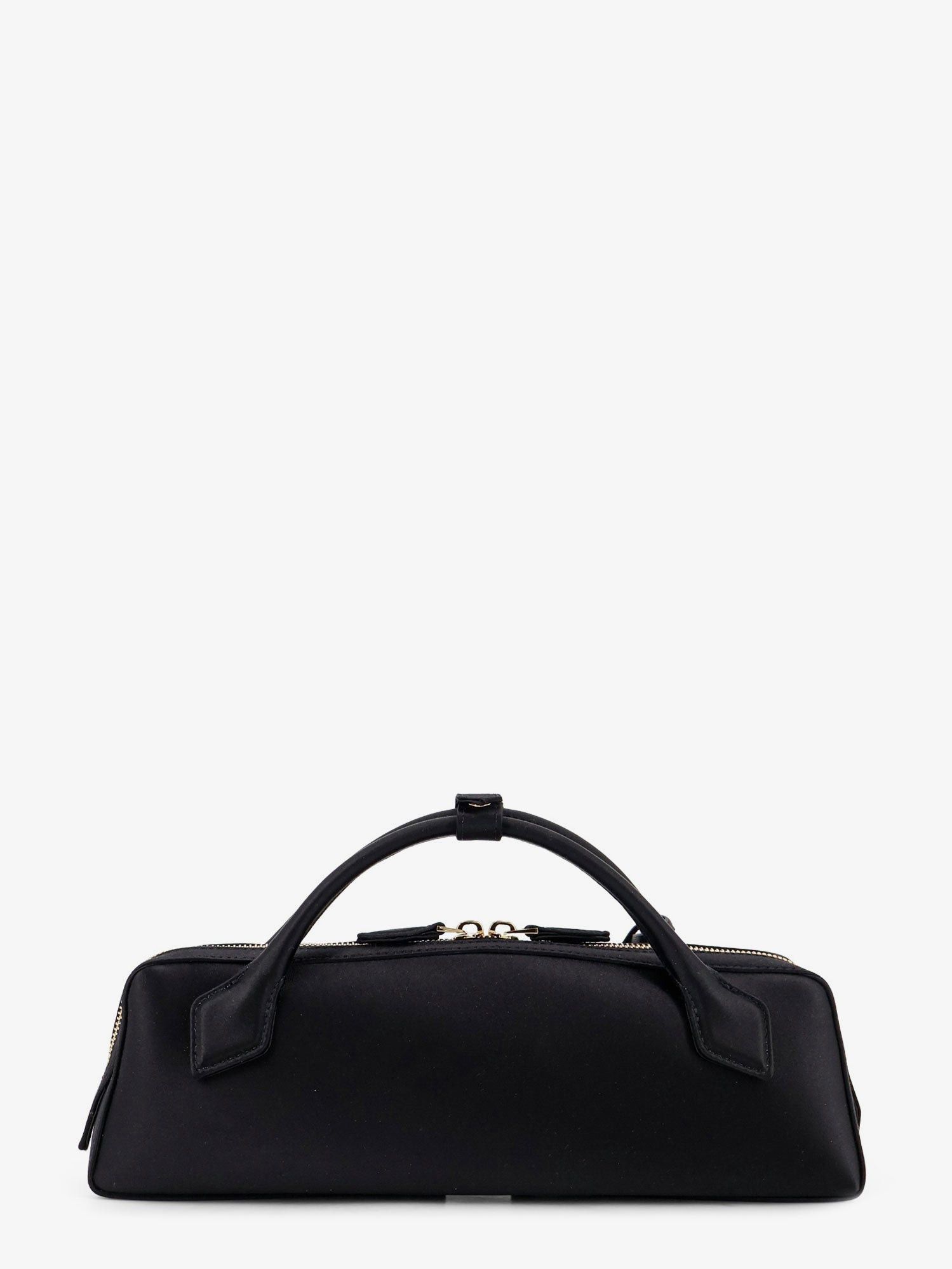 Alaia Le Teckel Satin Handbag With Logo On The Front Size ONE SIZE - 2 Thumbnail