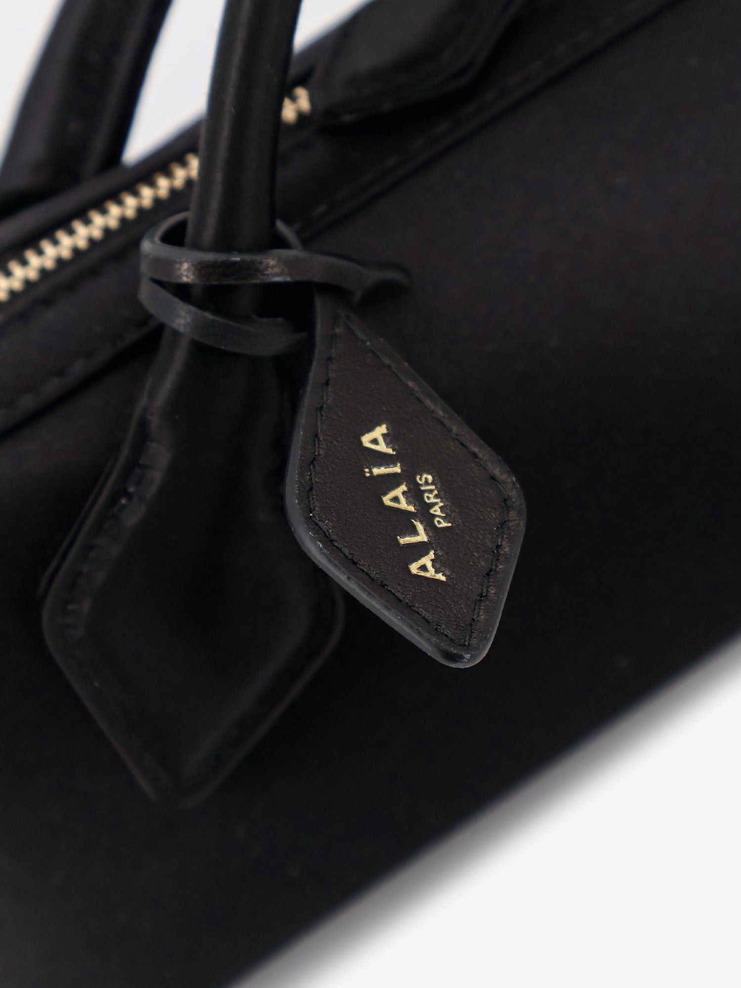 Alaia Le Teckel Satin Handbag With Logo On The Front Size ONE SIZE - 5 Thumbnail