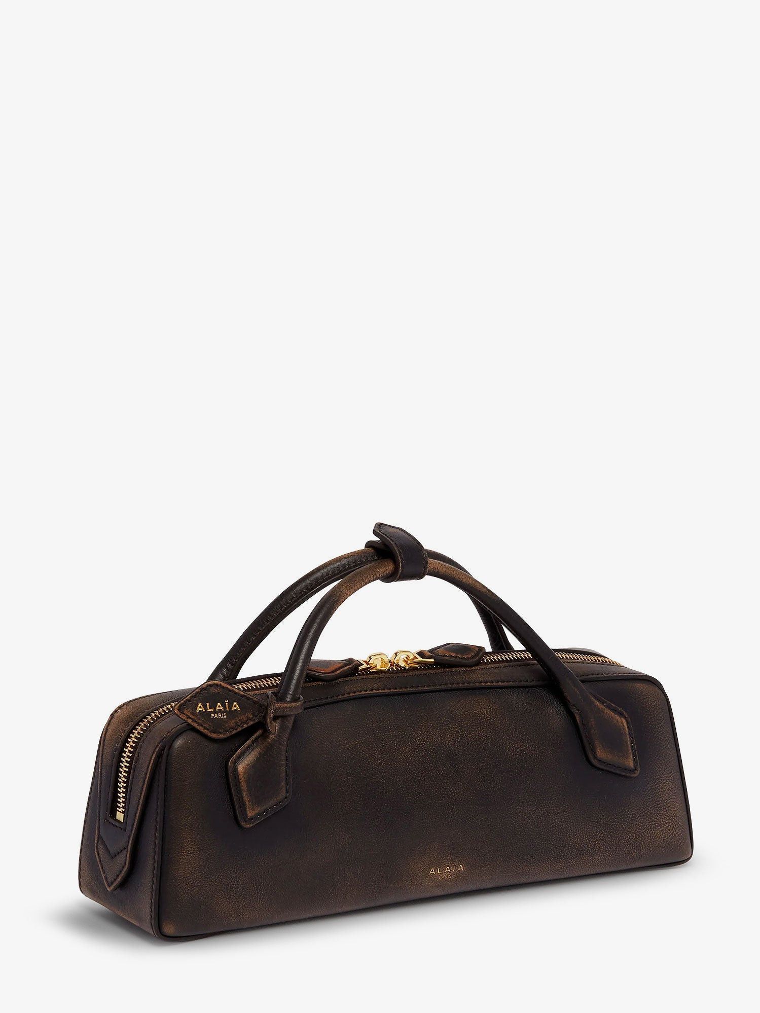Alaia Teckel Used-Effect Leather Handbag Size ONE SIZE - 3 Thumbnail