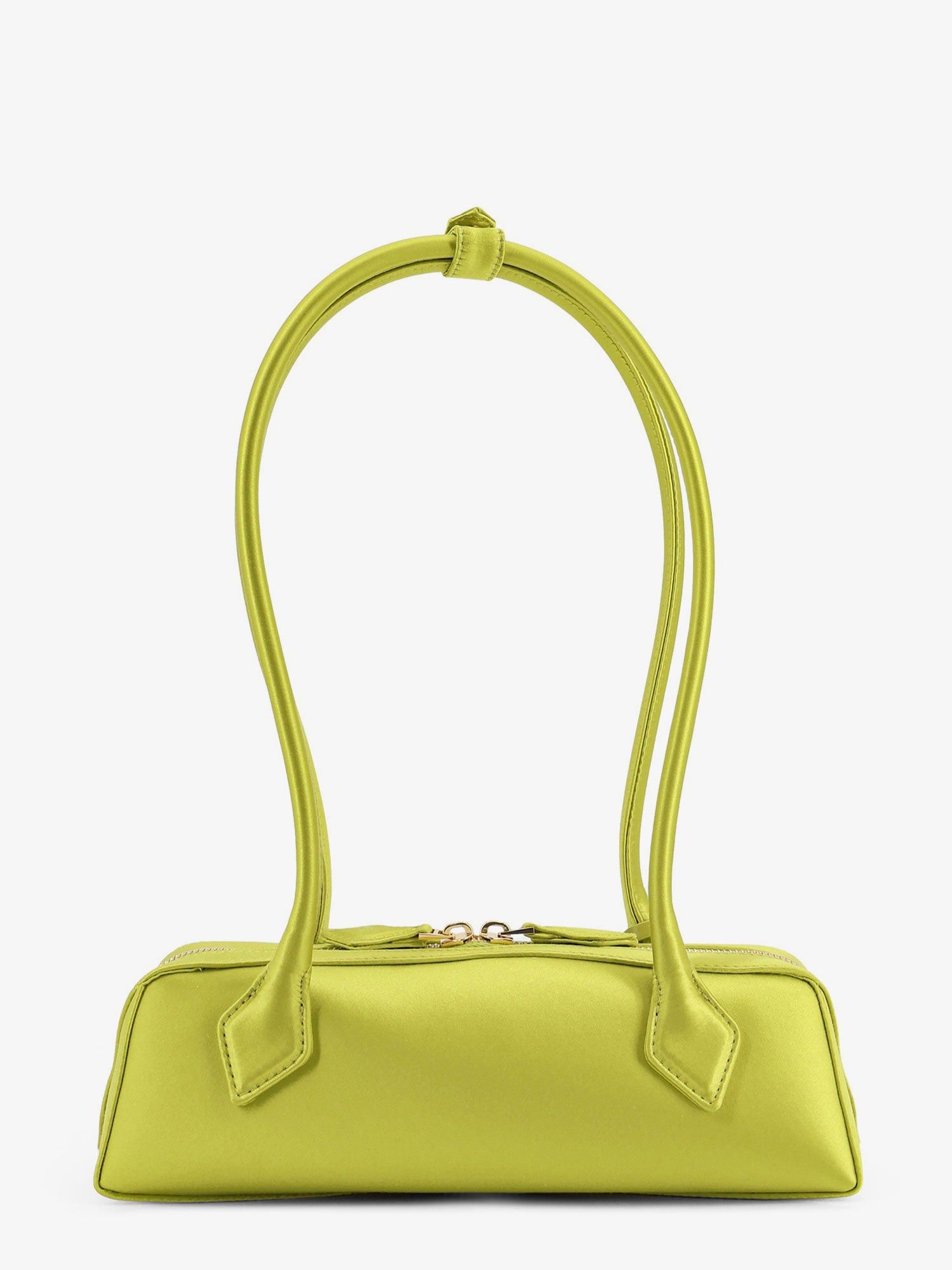 Alaia Le Teckel Satin Shoulder Bag With Front Logo Size ONE SIZE - 2 Thumbnail