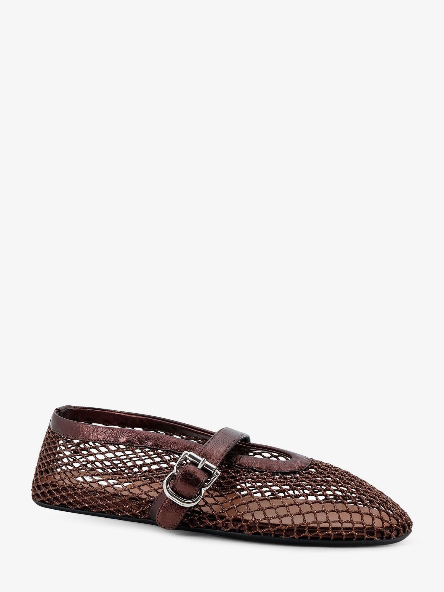 Alaia Ballet Flats In Mesh And Leather Size US 8 / IT 38 - 2 Thumbnail