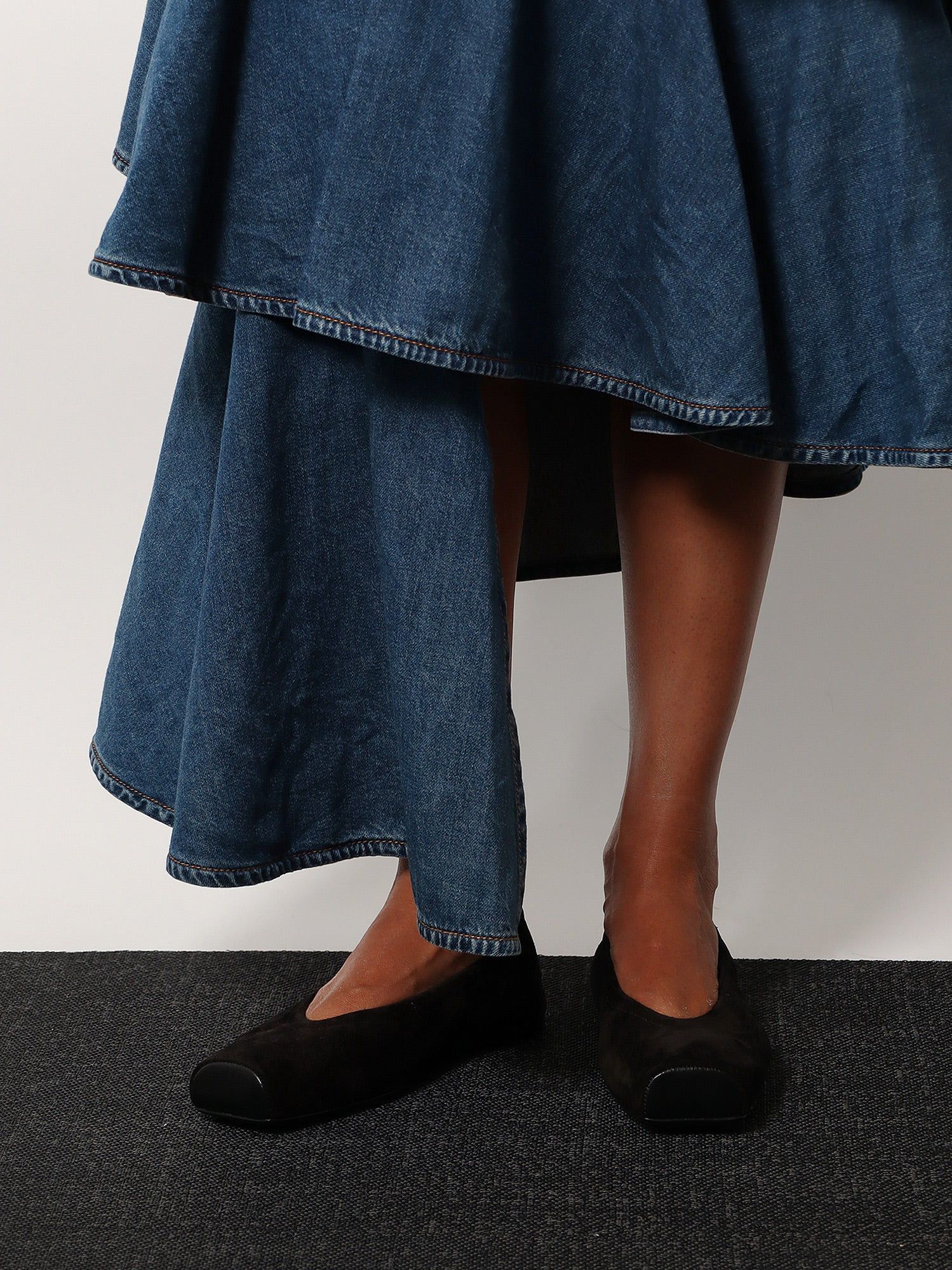 Alaia Ballet Flats Suede Ballerinas Size US 10 / IT 40 - 5 Thumbnail