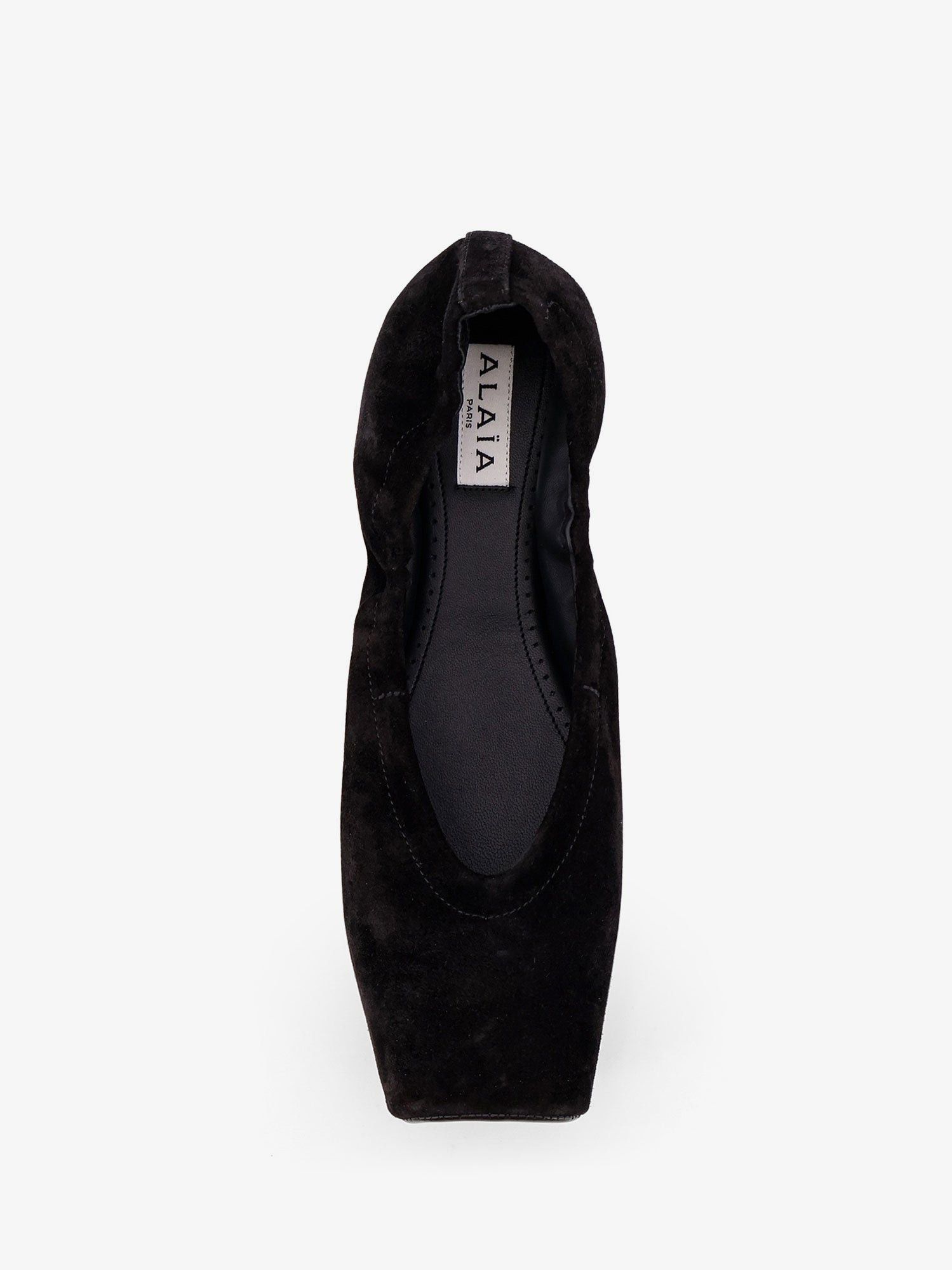 Alaia Ballet Flats Suede Ballerinas Size US 10 / IT 40 - 4 Thumbnail