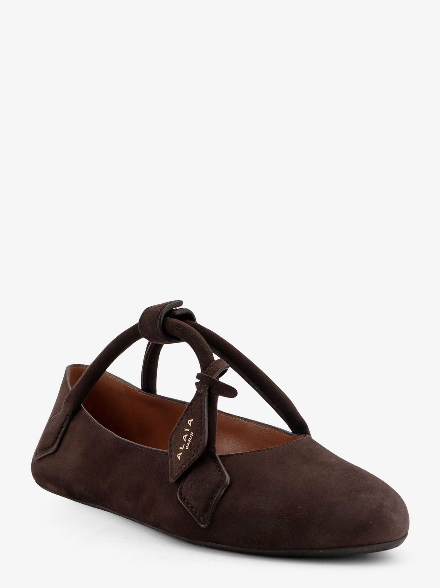 Alaia Le Teckel Suede Ballet Flats Size US 6 / IT 36 - 2 Thumbnail