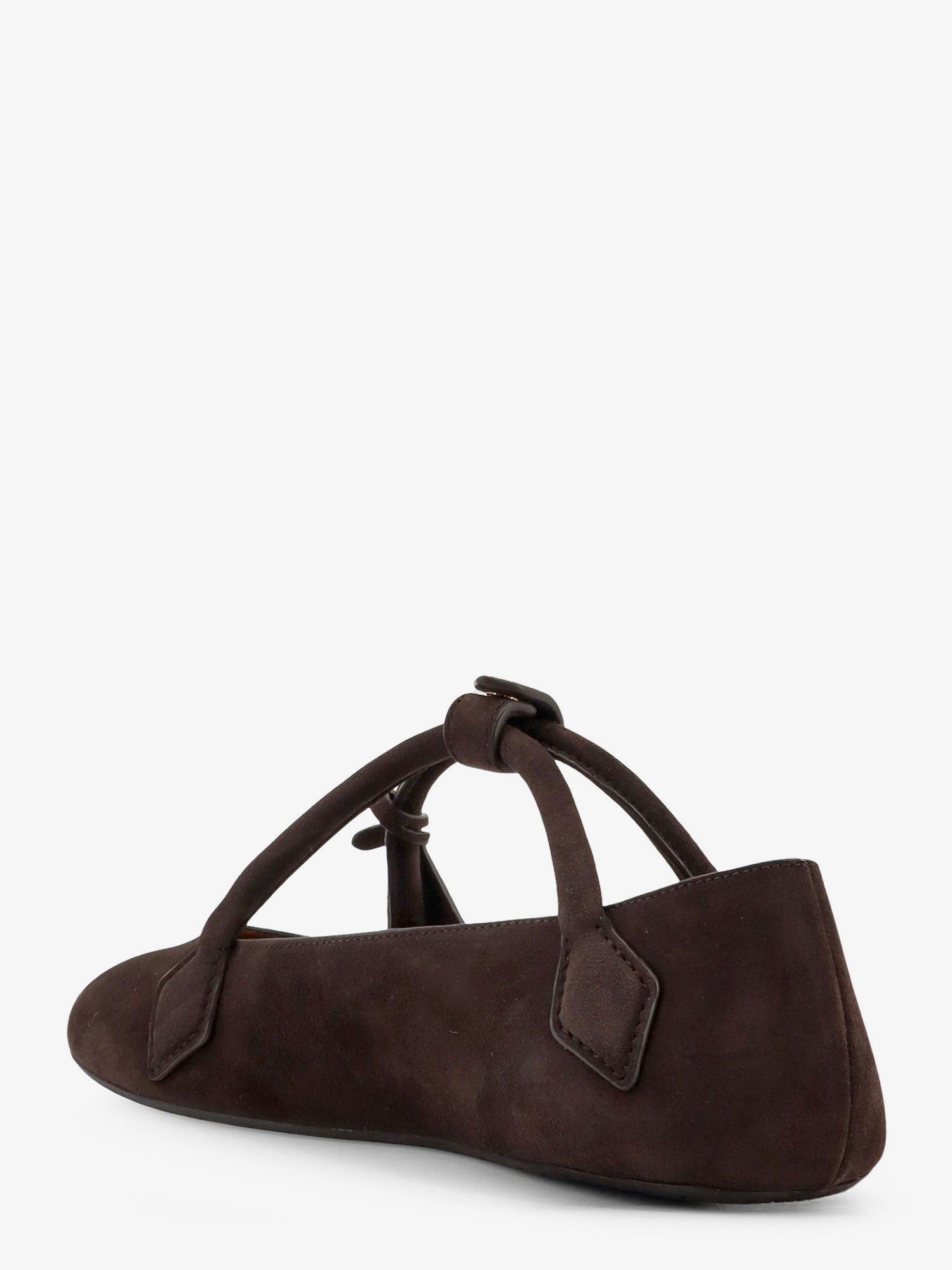 Alaia Le Teckel Suede Ballet Flats Size US 8 / IT 38 - 3 Thumbnail