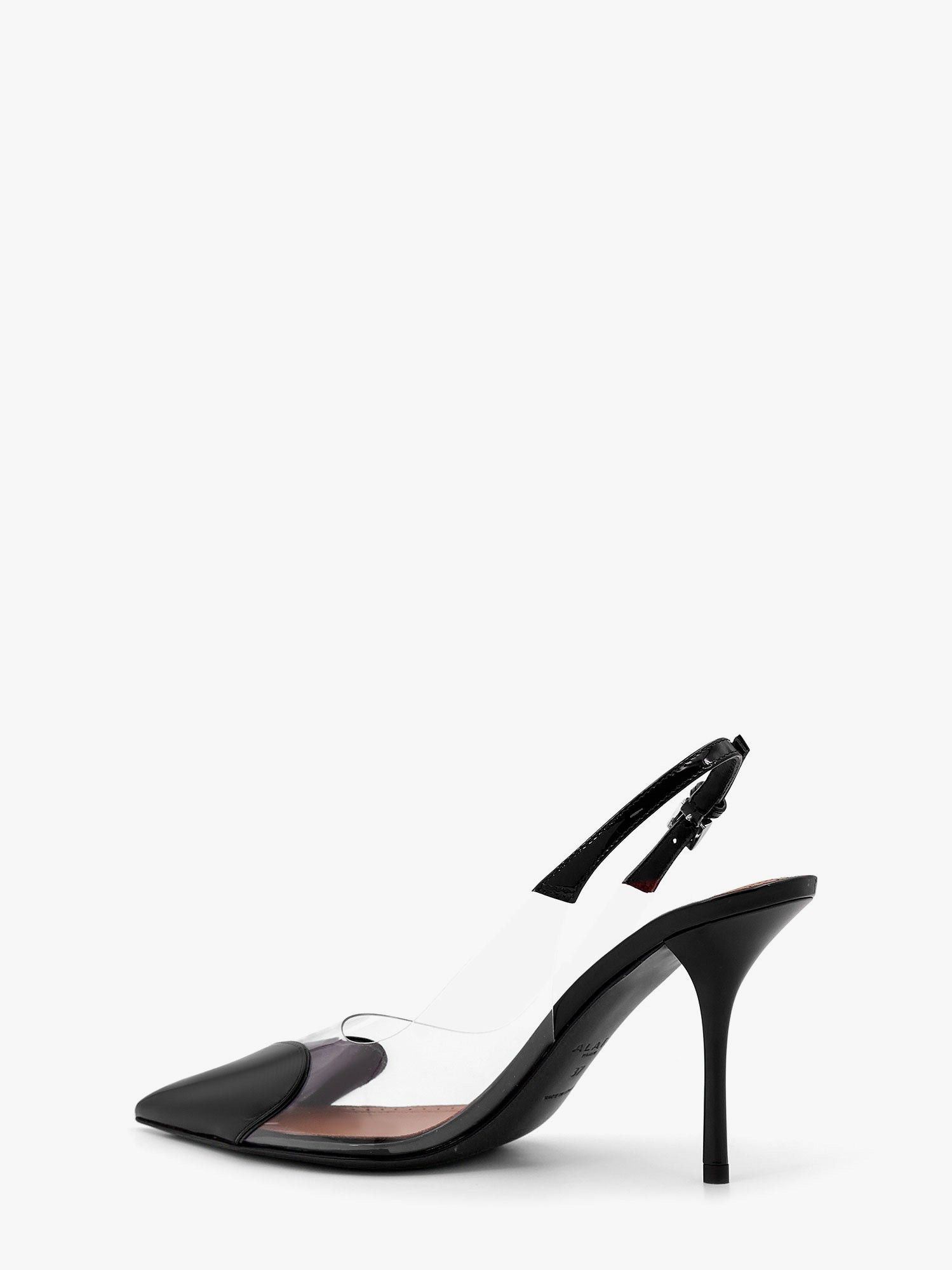Alaia Le Coeur Pvc And Leather Slingback Decollete Size US 11 / IT 41 - 3 Thumbnail