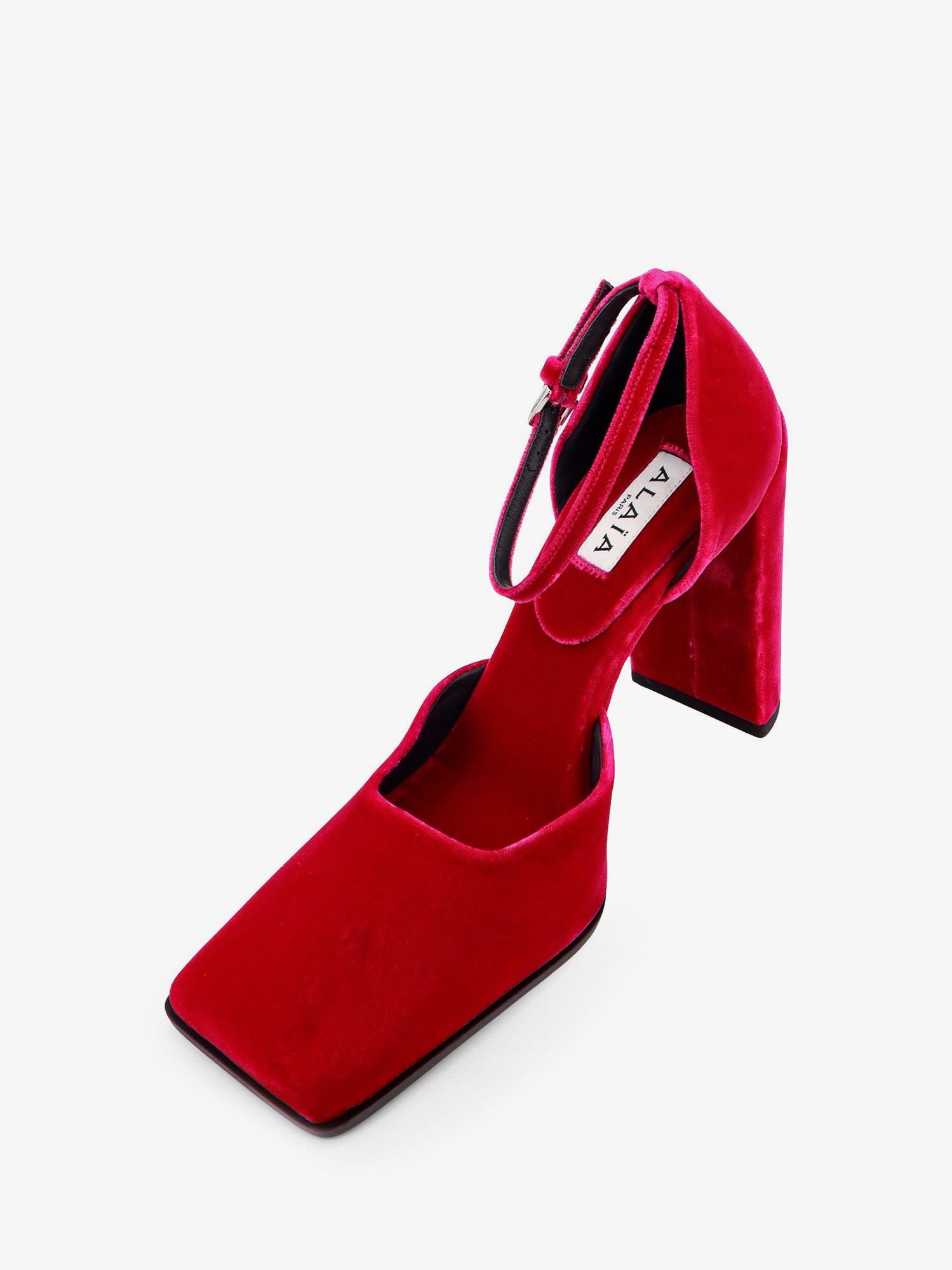 Alaia D' Orsay 90 Velvet Decollete Size US 6 / IT 36 - 4 Thumbnail