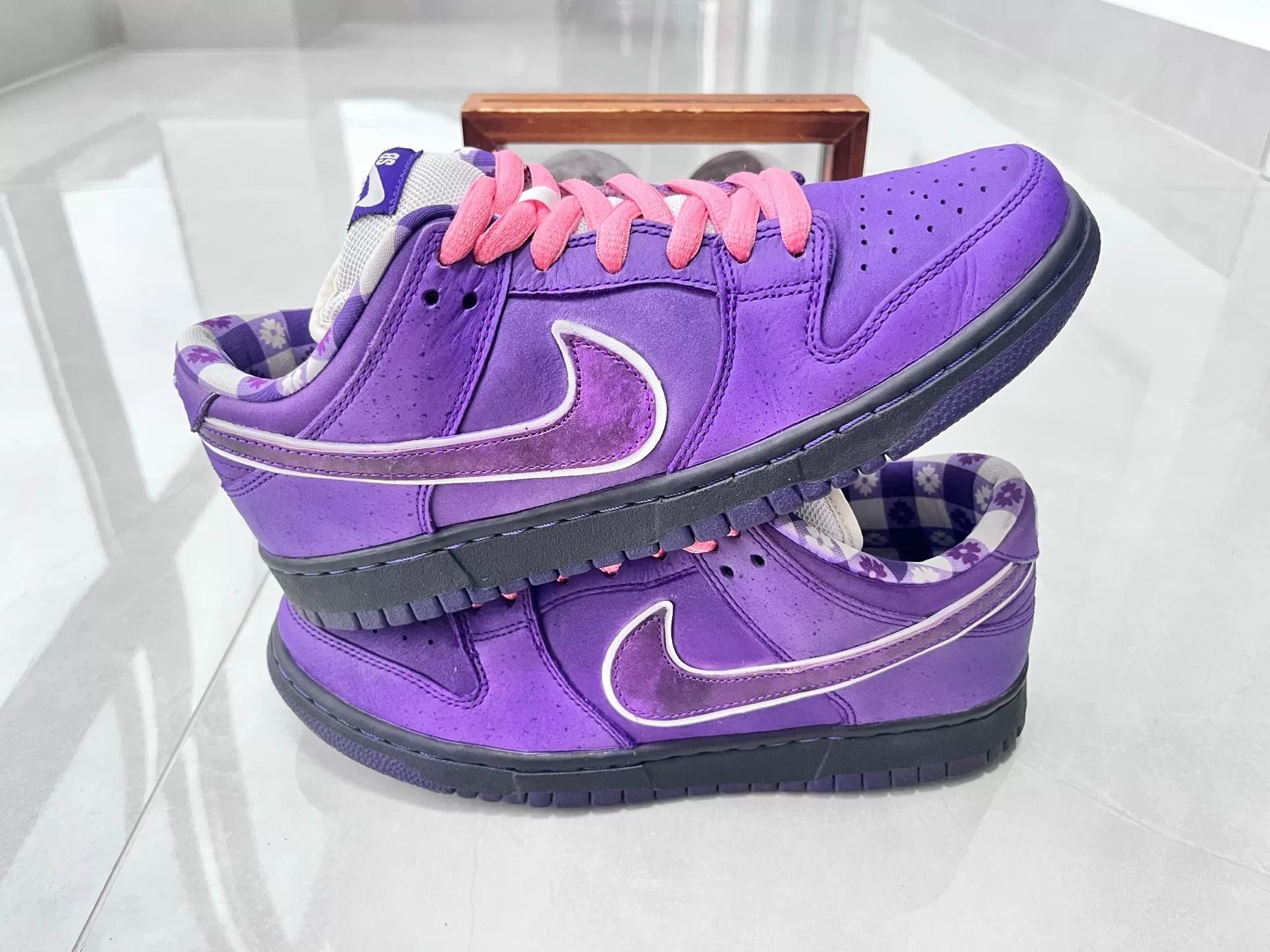 Nike Nike DUNK SB Purple Lowtop Sneakers it_40 Women Size US 10 / IT 40 - 2 Thumbnail